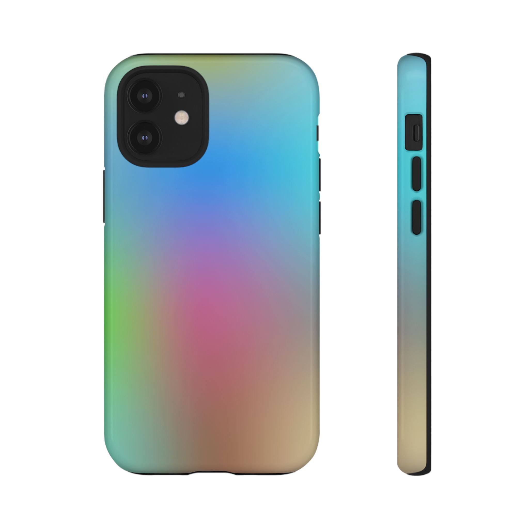 Colorful Mobile Phone Case, Unique Phone Cover, Stylish Phone Protector, Gift for Tech Lovers, Trendy Accessory