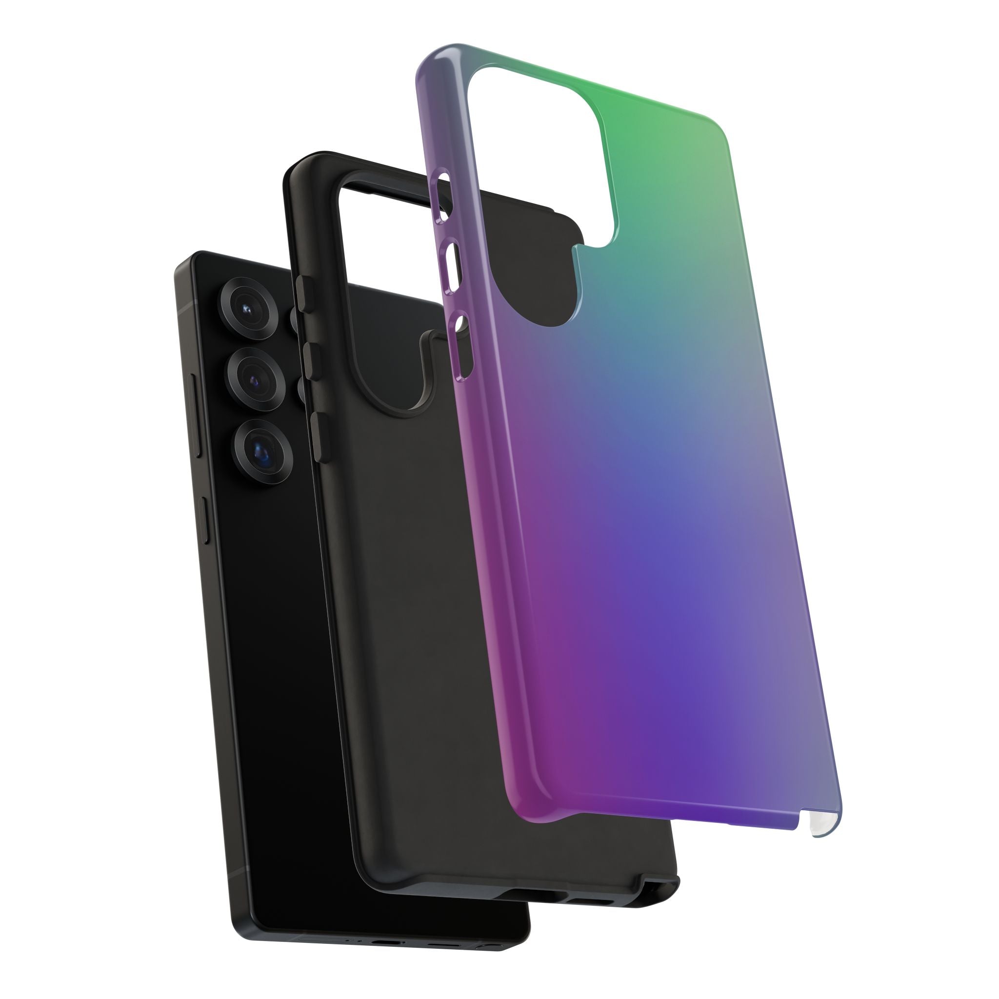 Gradient Phone Case, Durable Phone Protector, Trendy Cell Phone Accessory, Gift for Tech Lovers, Stylish Mobile Case