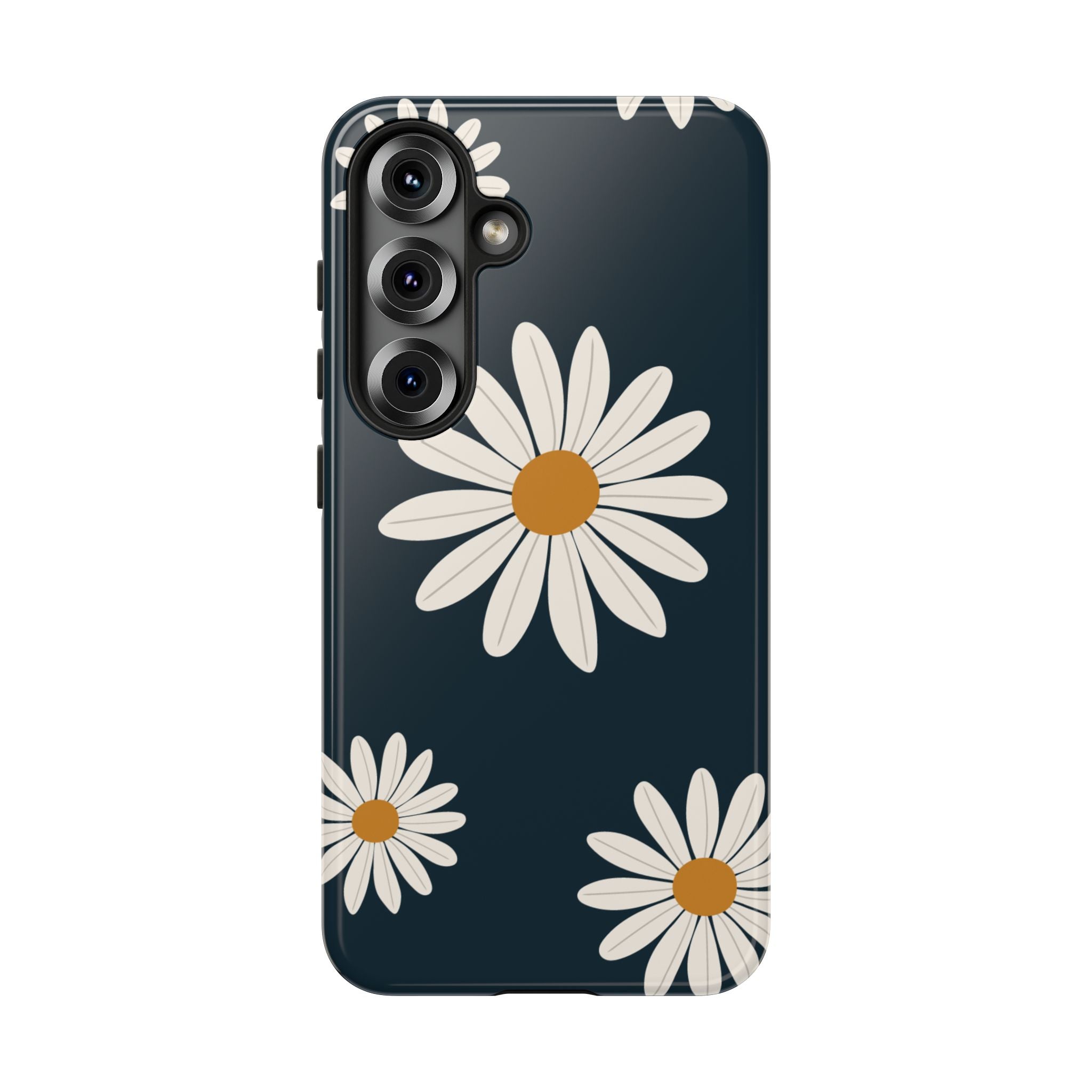 Daisy Phone Case, Floral Phone Cover, Tough Phone Case, Gift for Flower Lovers, Smartphone Accessory, Spring Design
