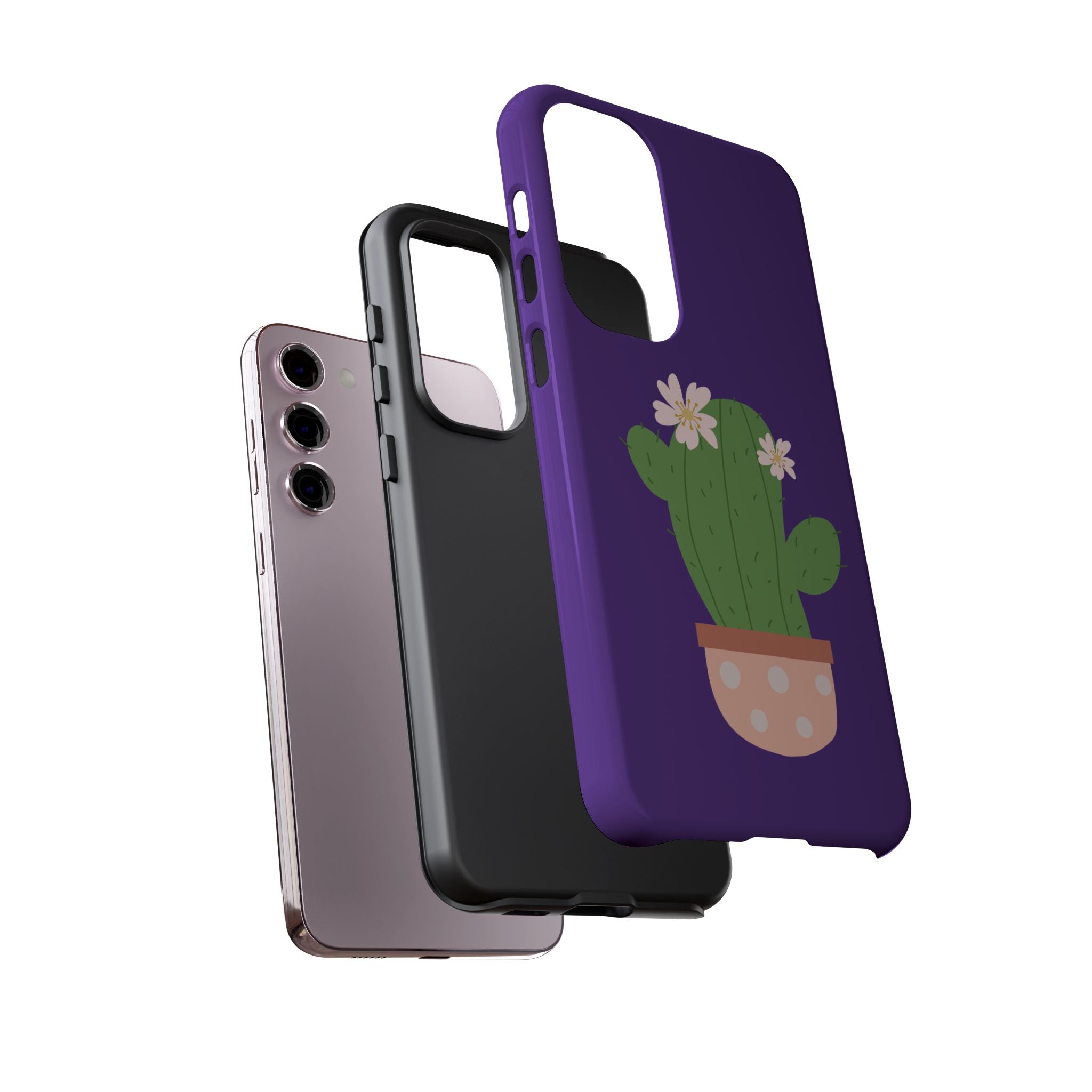 Cactus Phone Case, Tough Cases, Cute Floral, Trending Design, Unique Gift, Phone Accessories, Summer Vibe, Nature Lover