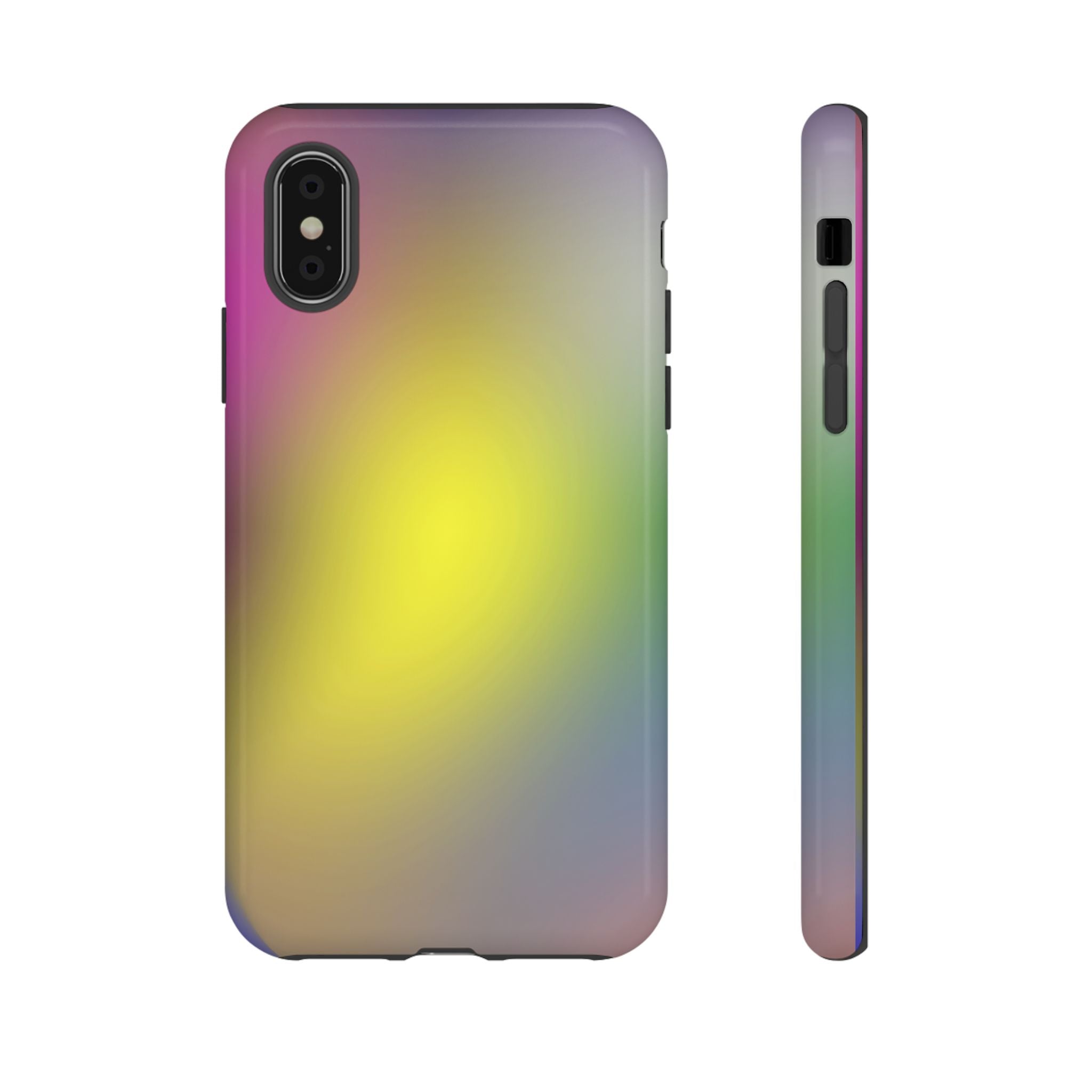 Colorful Tough Phone Case, Stylish Slim Cover, Durable Mobile Protection, Trendy Gift for Tech Lovers, Vibrant Phone Accessory