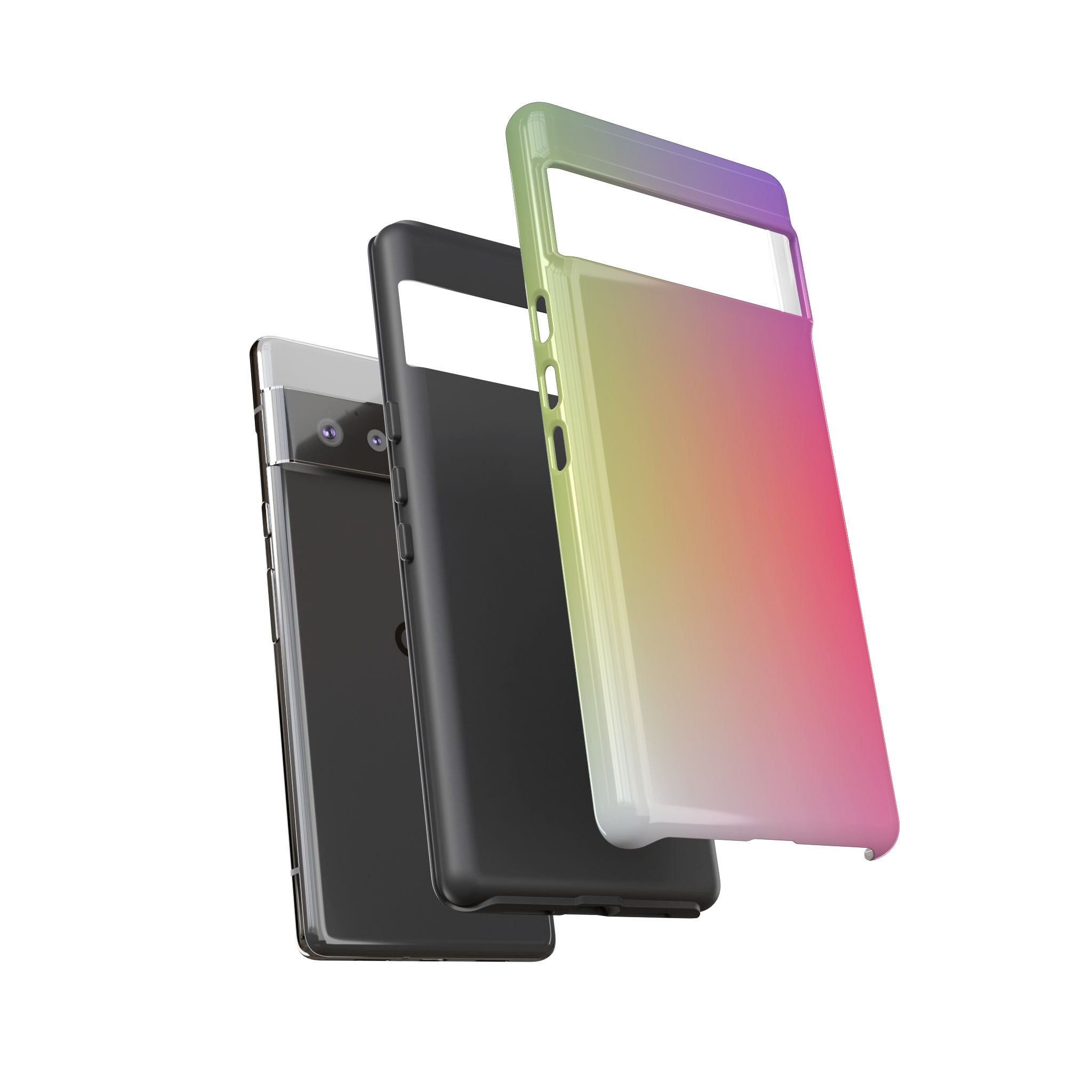 Gradient Phone Case, Tough Cases, Colorful Tech Accessory, Modern Phone Protection, Trendy Gift for Friends, Birthday, Holidays