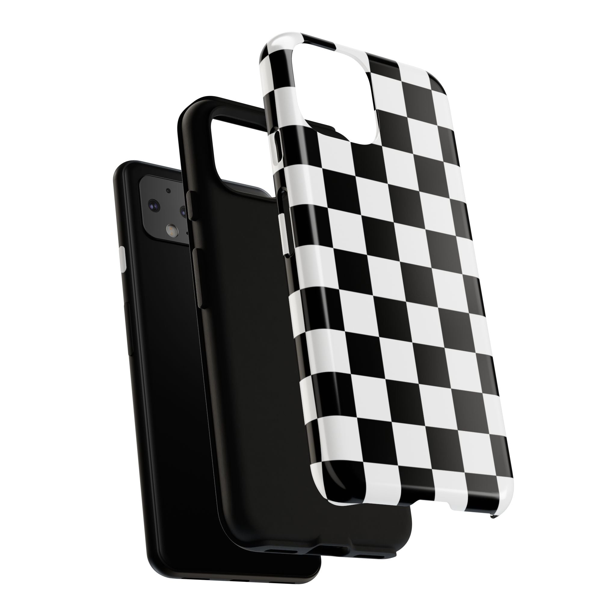 Stylish Checkered Phone Case | Trendy Protective Cover for iPhone, Gift for Teens, Fashion Accessory, Unique Design for All Occasions
