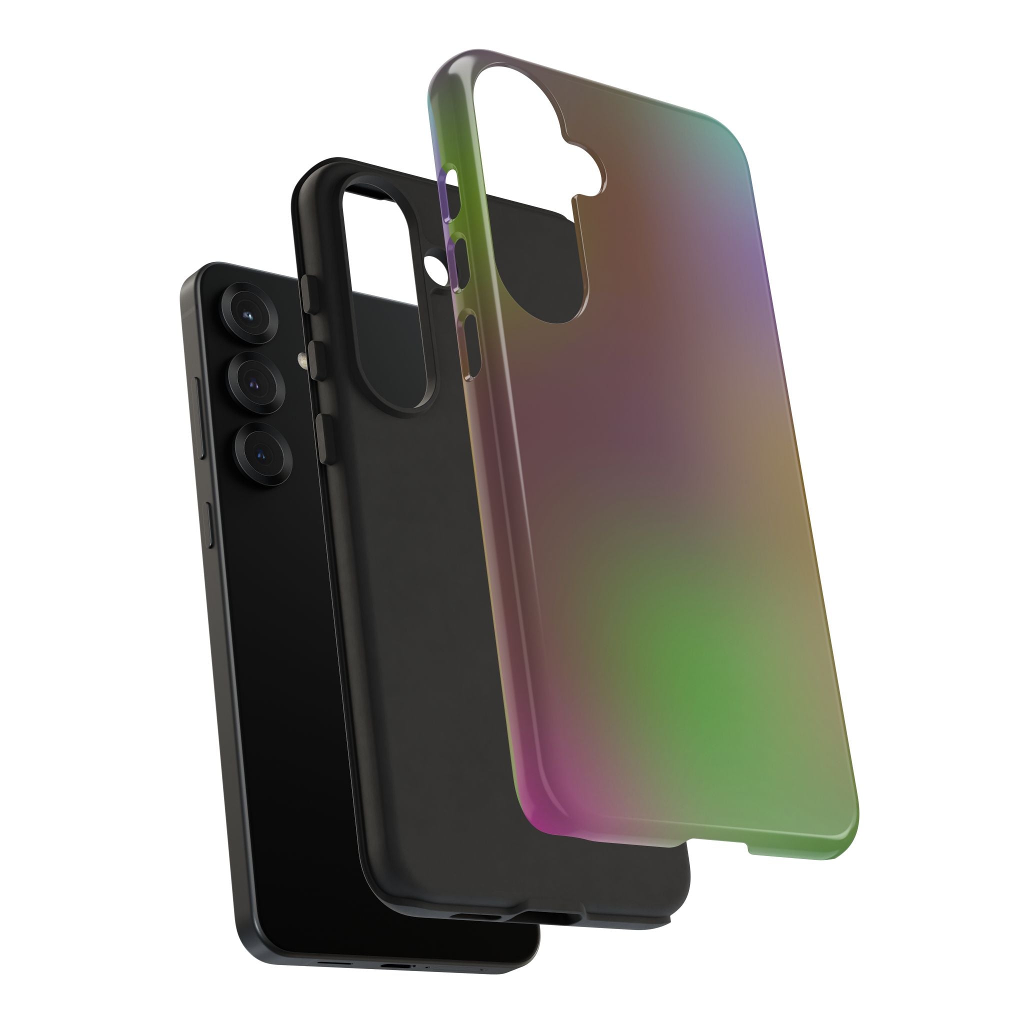Colorful Gradient Phone Case, Tough Cases for Protection, Stylish Mobile Cover, Unique Gift, Modern Tech Accessory