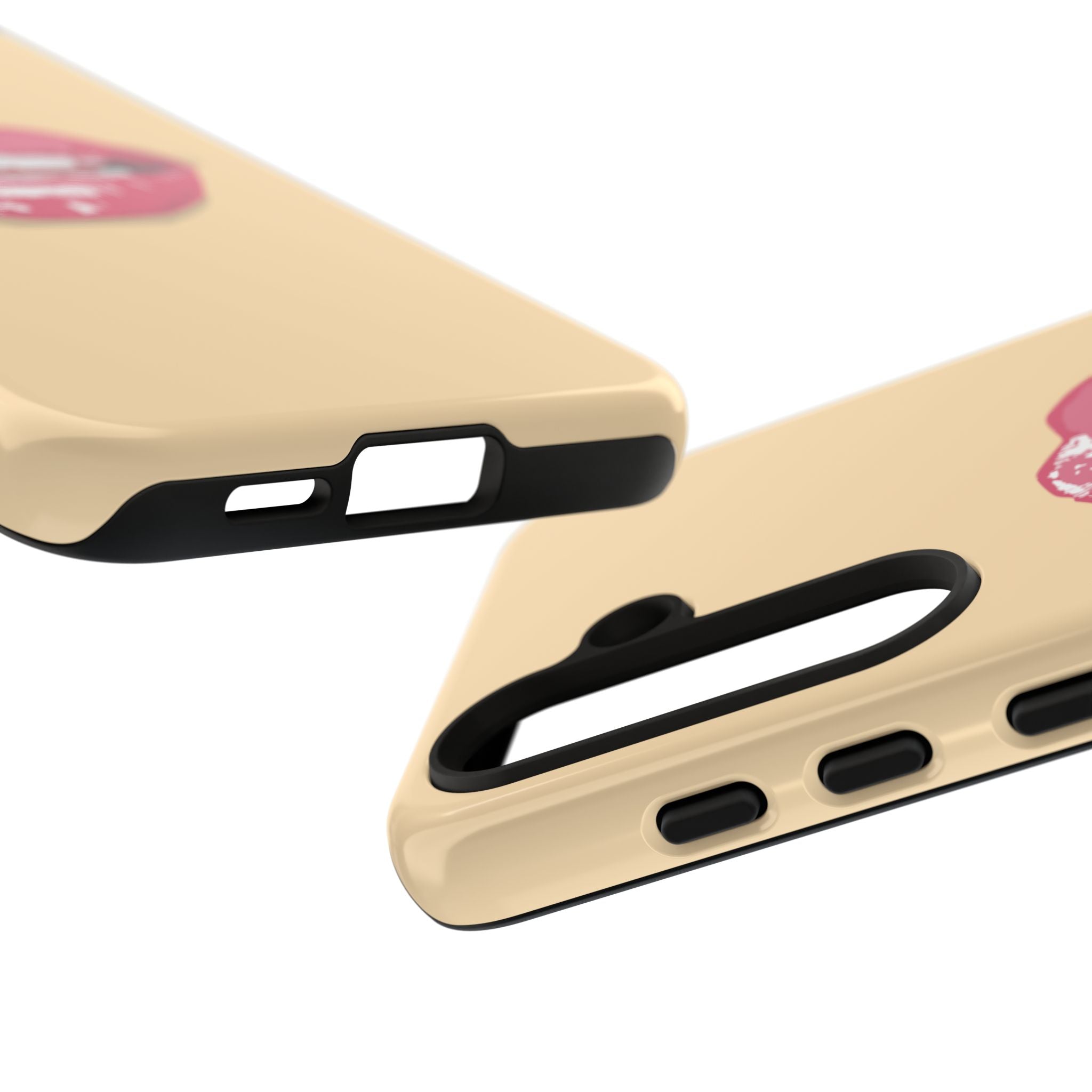 Stylish Phone Case with Lip Print, Trendy Mobile Cover, Fashion Accessory, Gift for Her, Cute Cell Phone Case