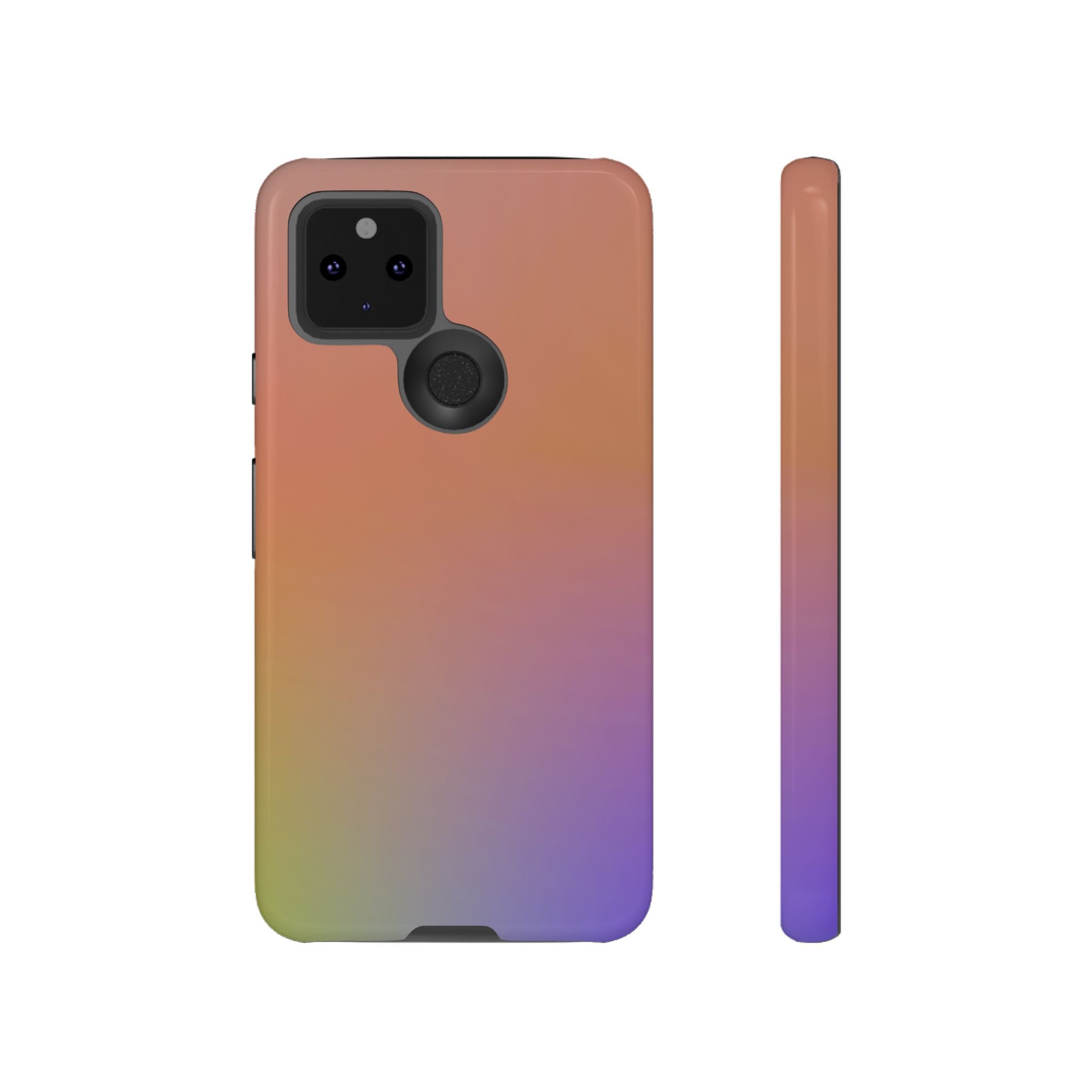 Colorful Gradient Phone Case, Tough Cases for iPhone, Customizable Phone Cover, Trendy Tech Accessory, Gift for Tech Lovers
