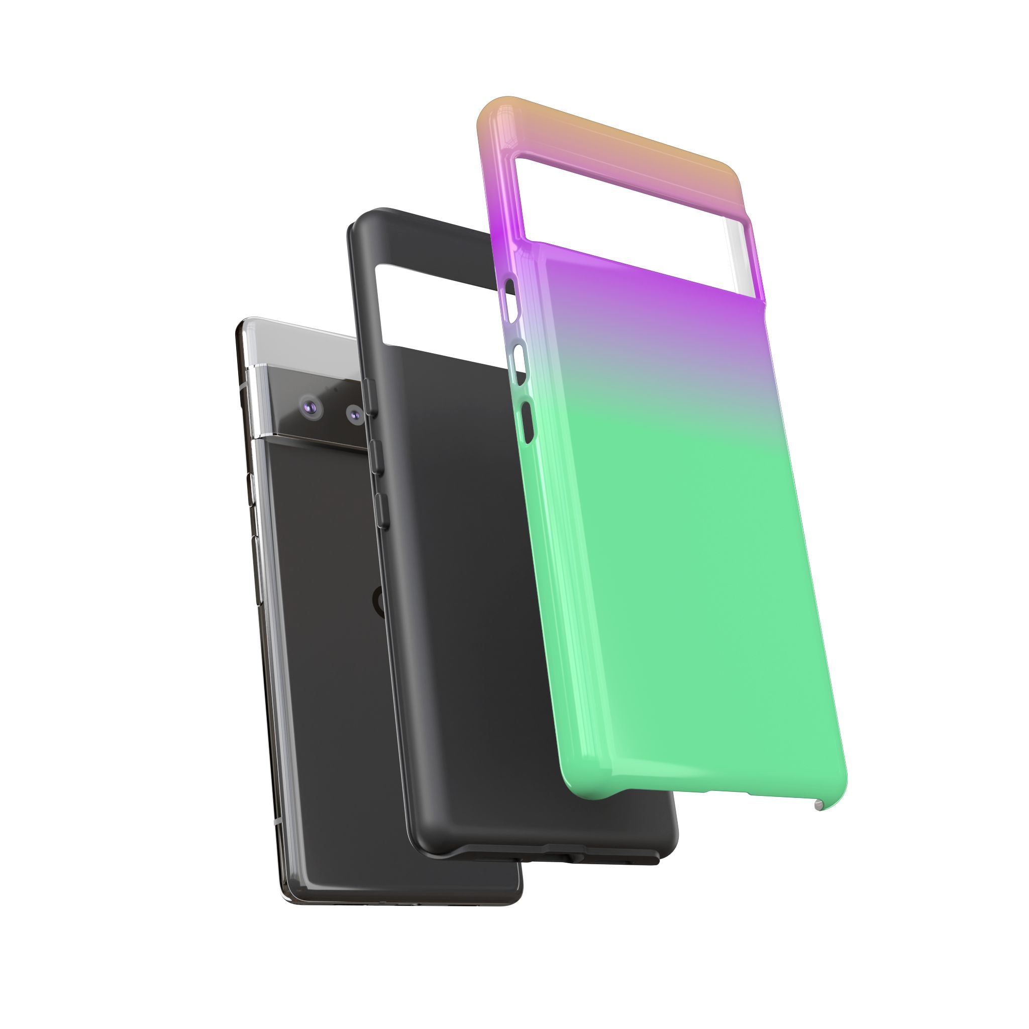Vibrant Phone Case, Stylish Tech Accessory, Fun Gift Idea, Unique Mobile Cover, Trendy Gradient Design