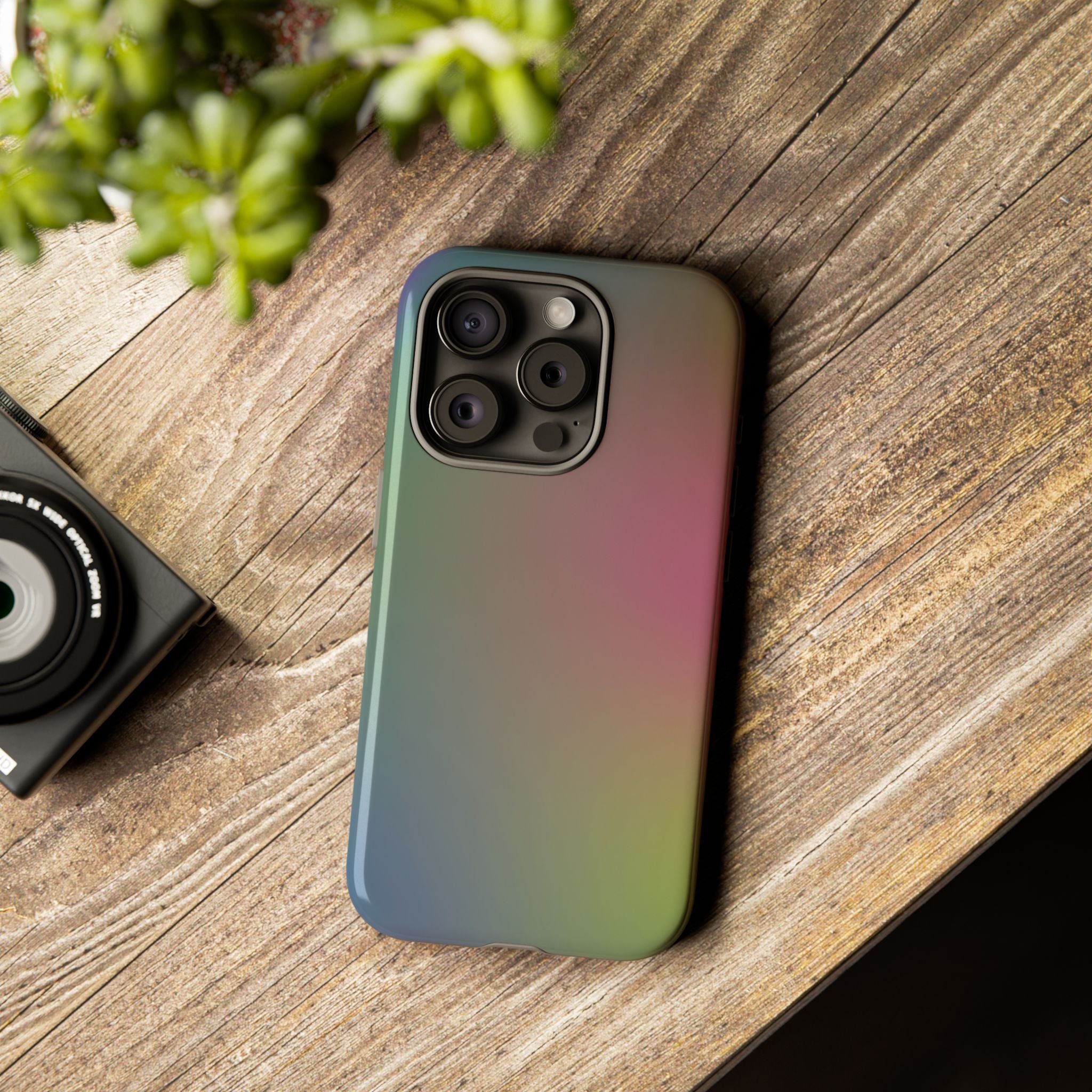 Gradient Phone Case - Protective Cover for iPhone, Stylish Mobile Accessory, Unique Gift for Her, Phone Protection, Trendy Phone Cases