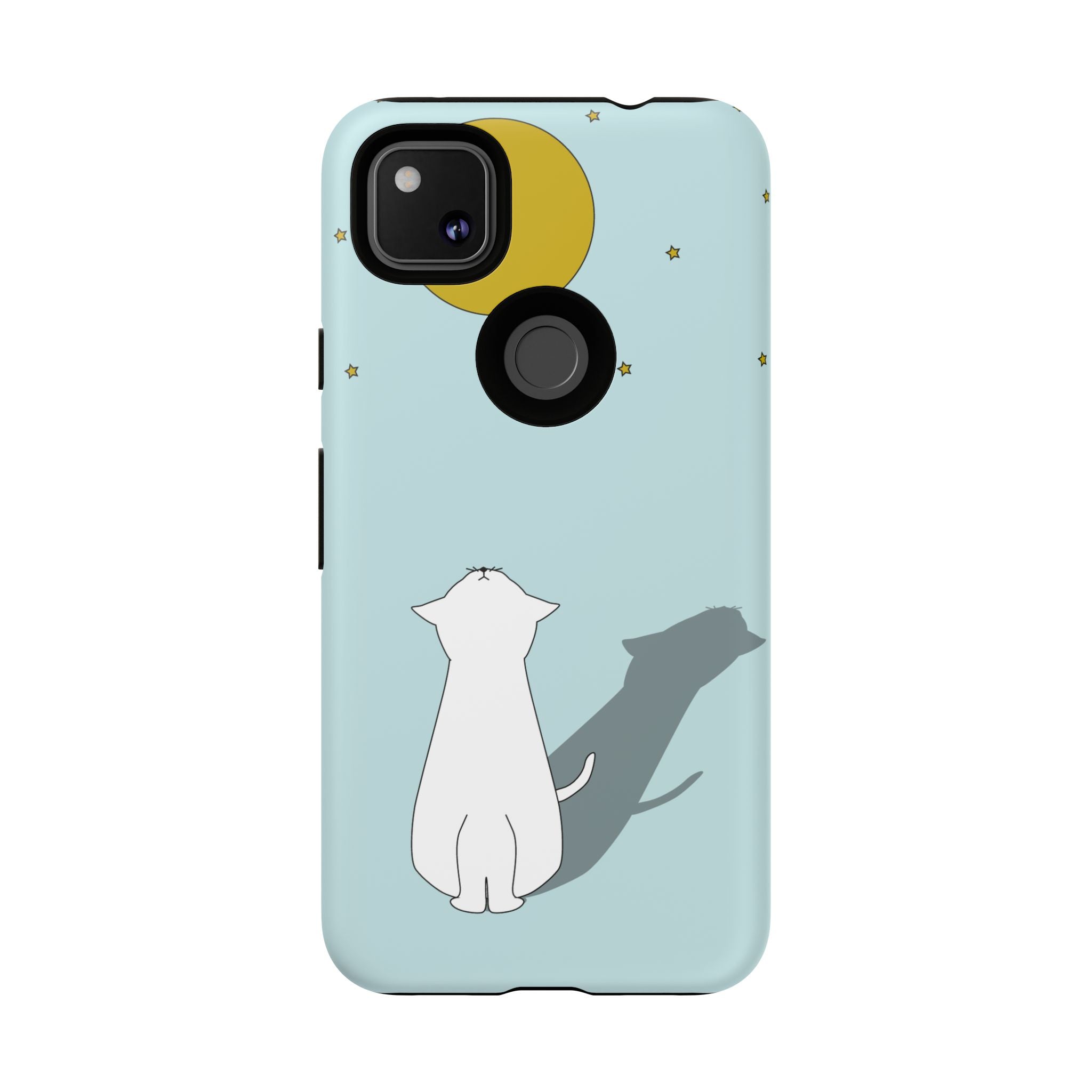 Cute Cat Phone Case, Tough Phone Cover, Pet Lover Gift, Unique Case, Animal Decor, Birthday Gift