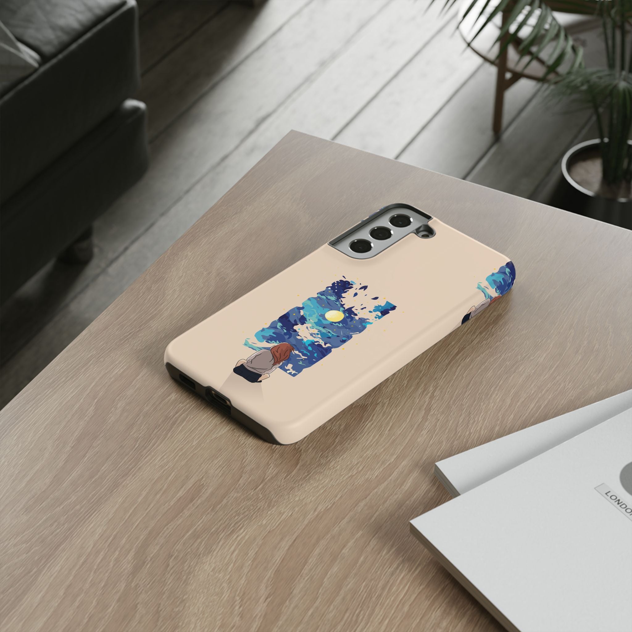 Artistic Phone Case – Expressive Protective Cover, Unique Gift for Her, Birthday Present, Eco-Friendly Mobile Accessory, Smartphone Case