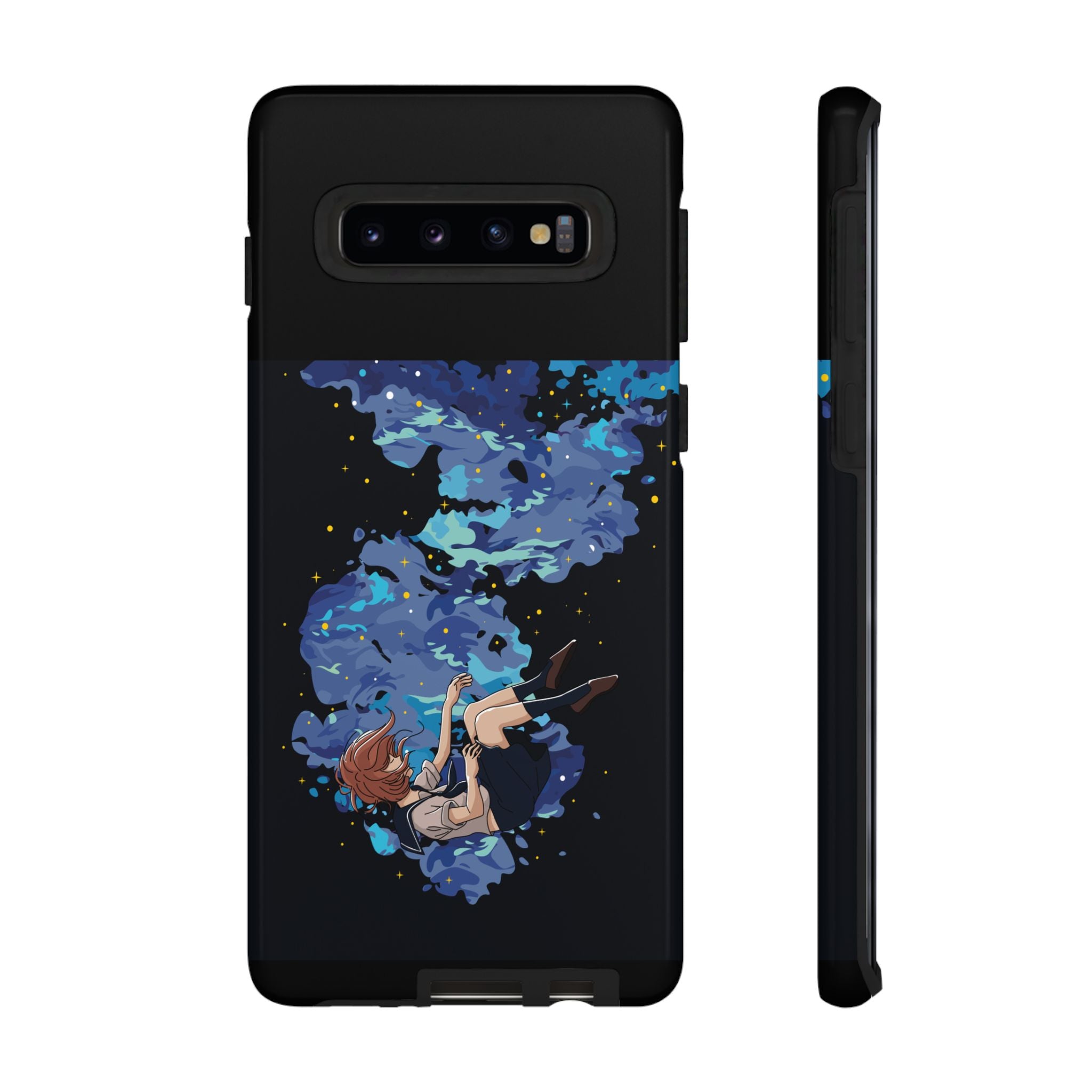 Tough Cases Phone Case - Artistic Galaxy Design, Cute Sleeve for Teens, Gift for Students, Unique Mobile Accessory, Trendy Tech Protection