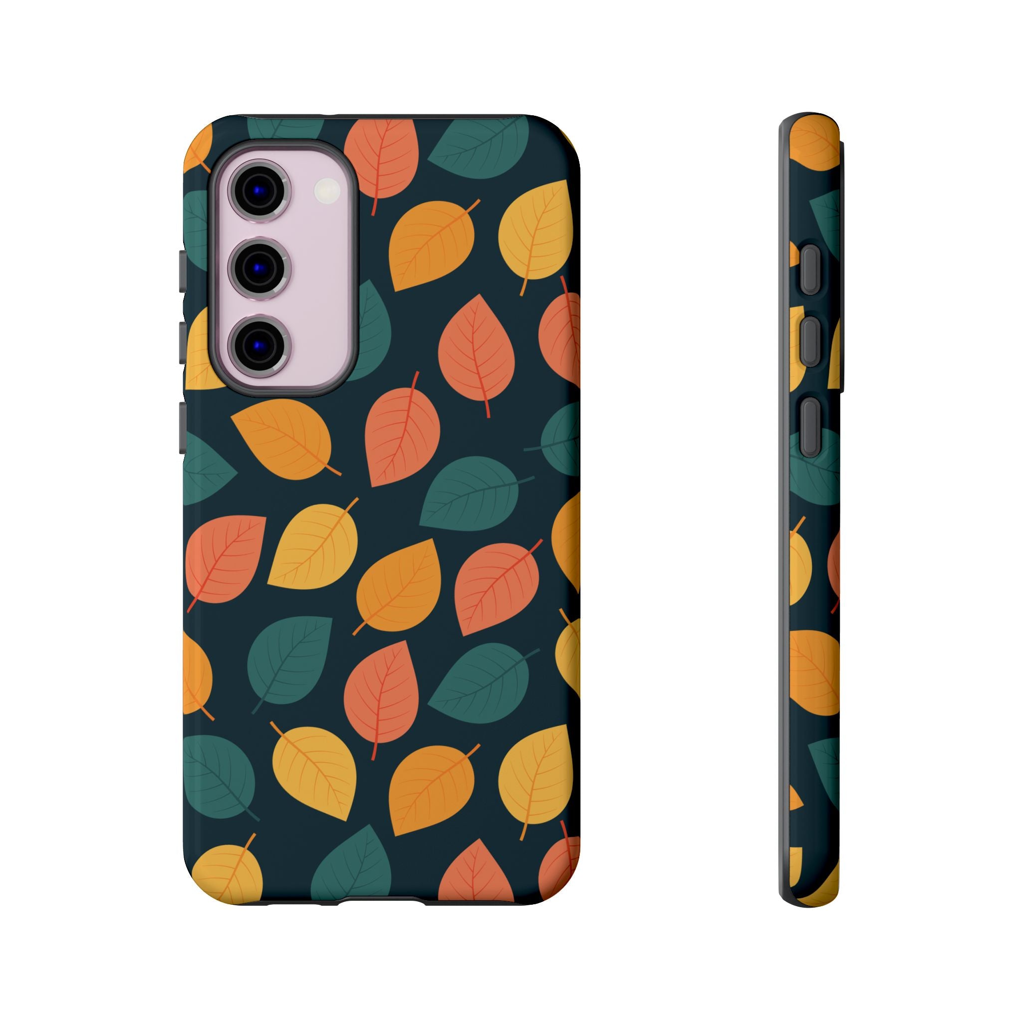 Autumn Leaves Phone Case - Protective Cell Phone Cover, Fall Aesthetic, Nature Lover Gift, Seasonal Accessories, Eco-Friendly Case