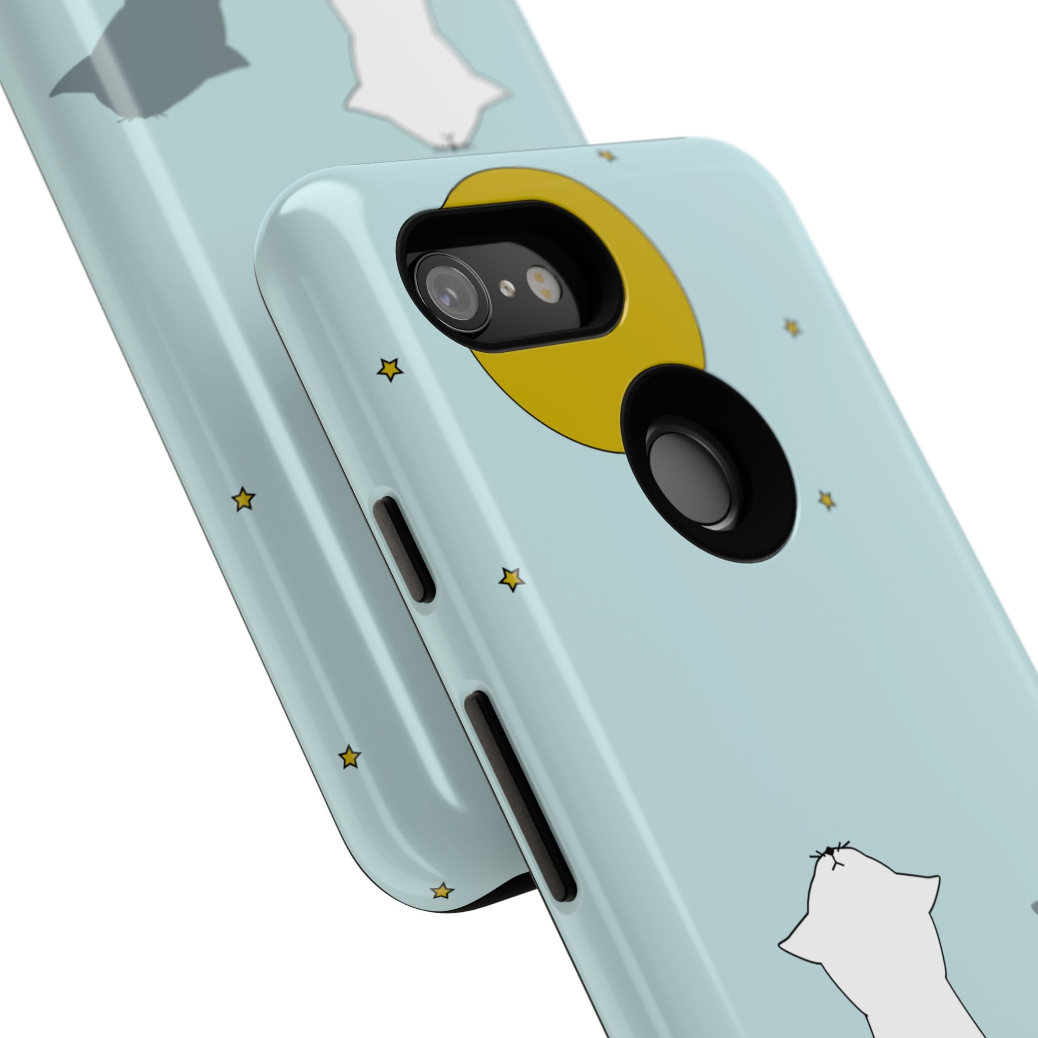 Cute Cat Phone Case, Tough Phone Cover, Pet Lover Gift, Unique Case, Animal Decor, Birthday Gift