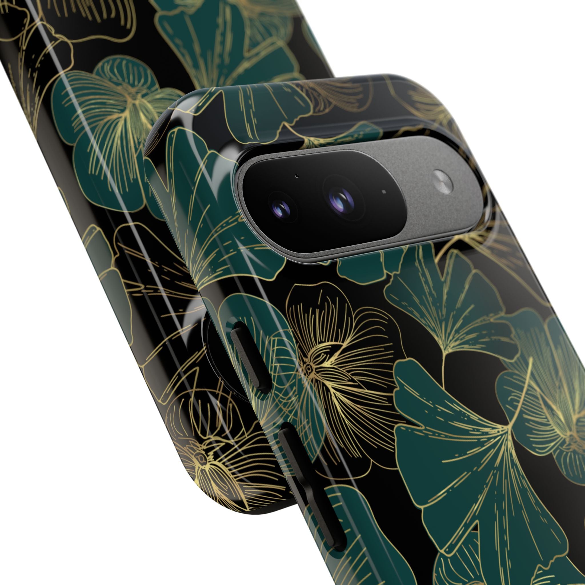 Floral Phone Case - Tough Cases, Protective Cover, Stylish Accessory, Gift for Her, Nature-Inspired Design