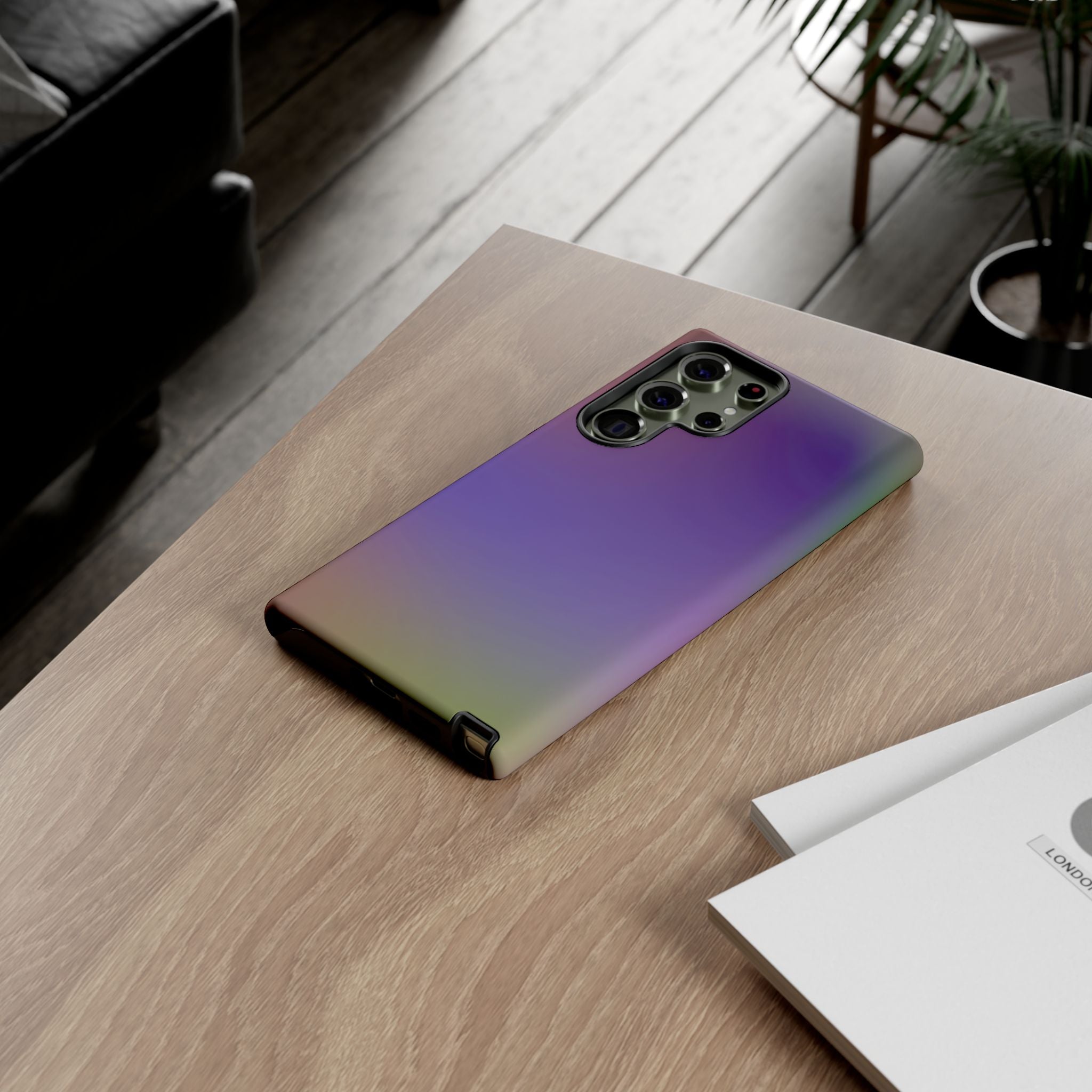 Colorful Phone Case, Tough Phone Cover, Gradient Design Case, Stylish Mobile Accessories, Unique Gift for Her