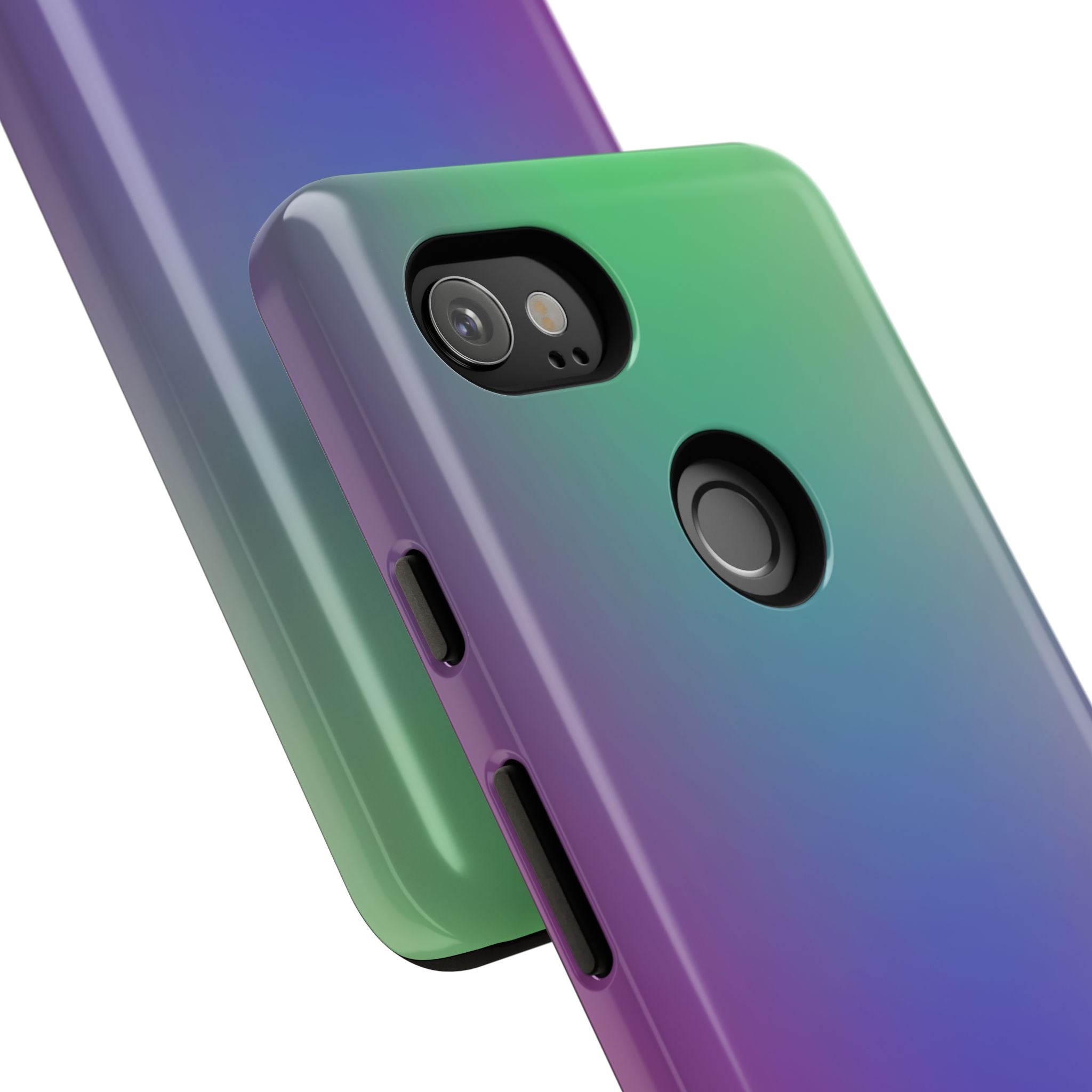 Gradient Phone Case, Durable Phone Protector, Trendy Cell Phone Accessory, Gift for Tech Lovers, Stylish Mobile Case