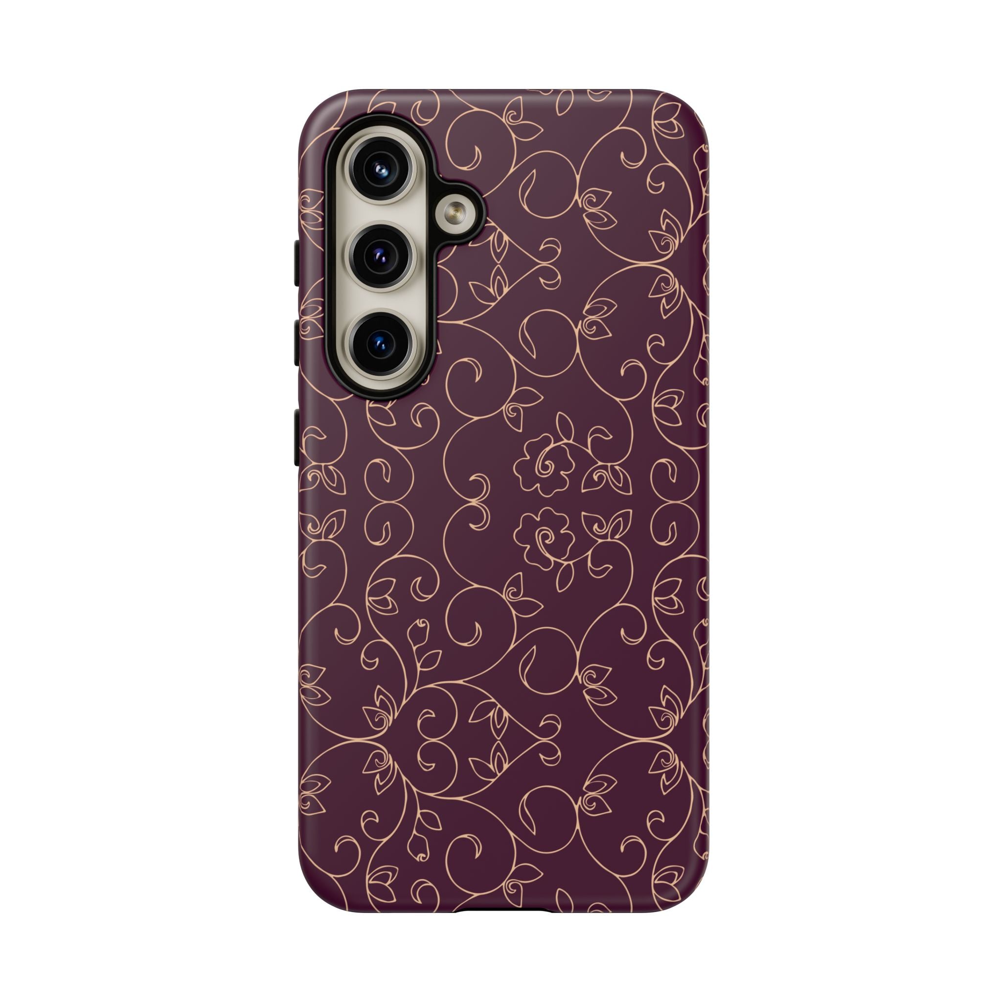 Elegant Floral Phone Case | Durable Mobile Cover, Gift for Her, Floral Design, Stylish Accessory, Phone Protection