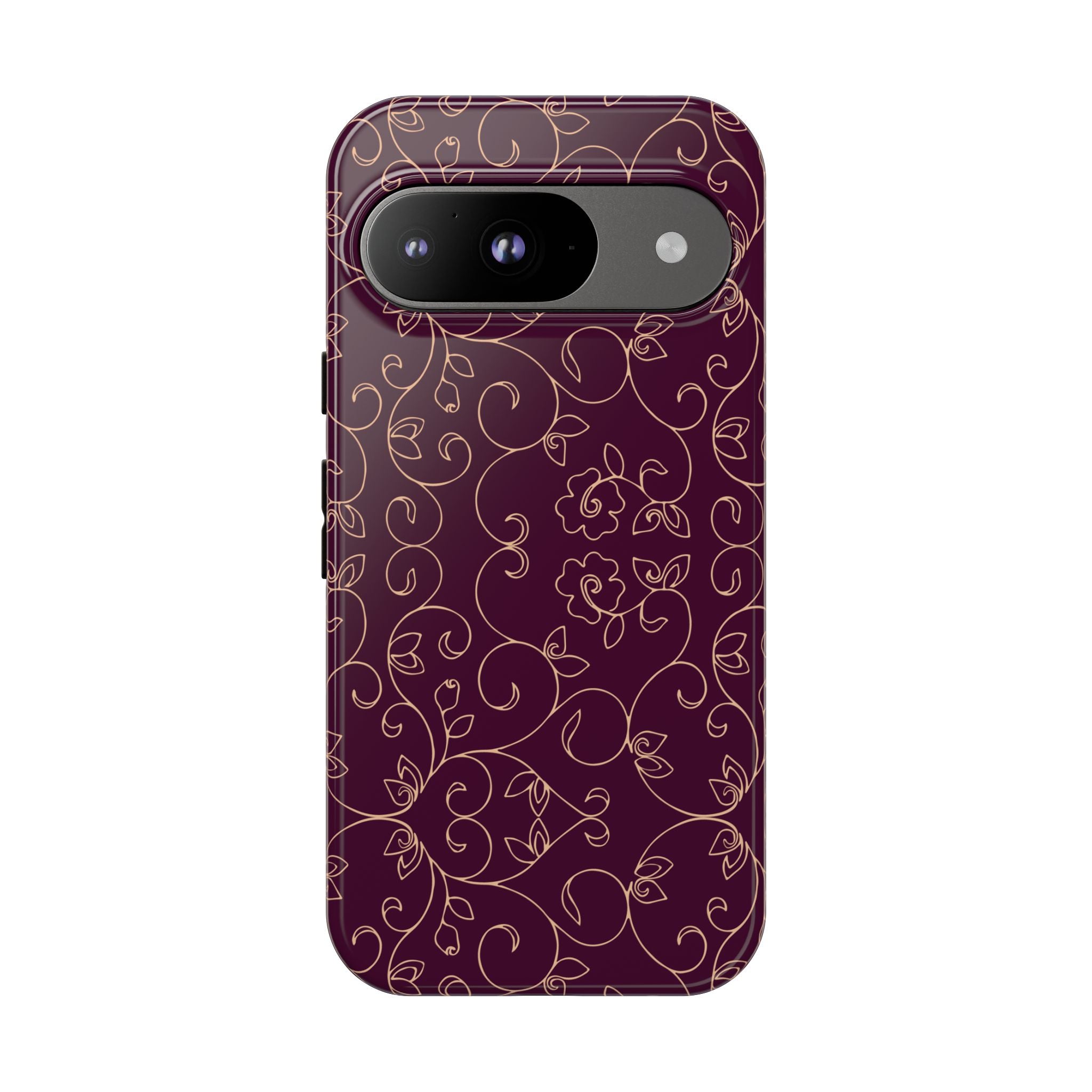 Elegant Floral Phone Case | Durable Mobile Cover, Gift for Her, Floral Design, Stylish Accessory, Phone Protection