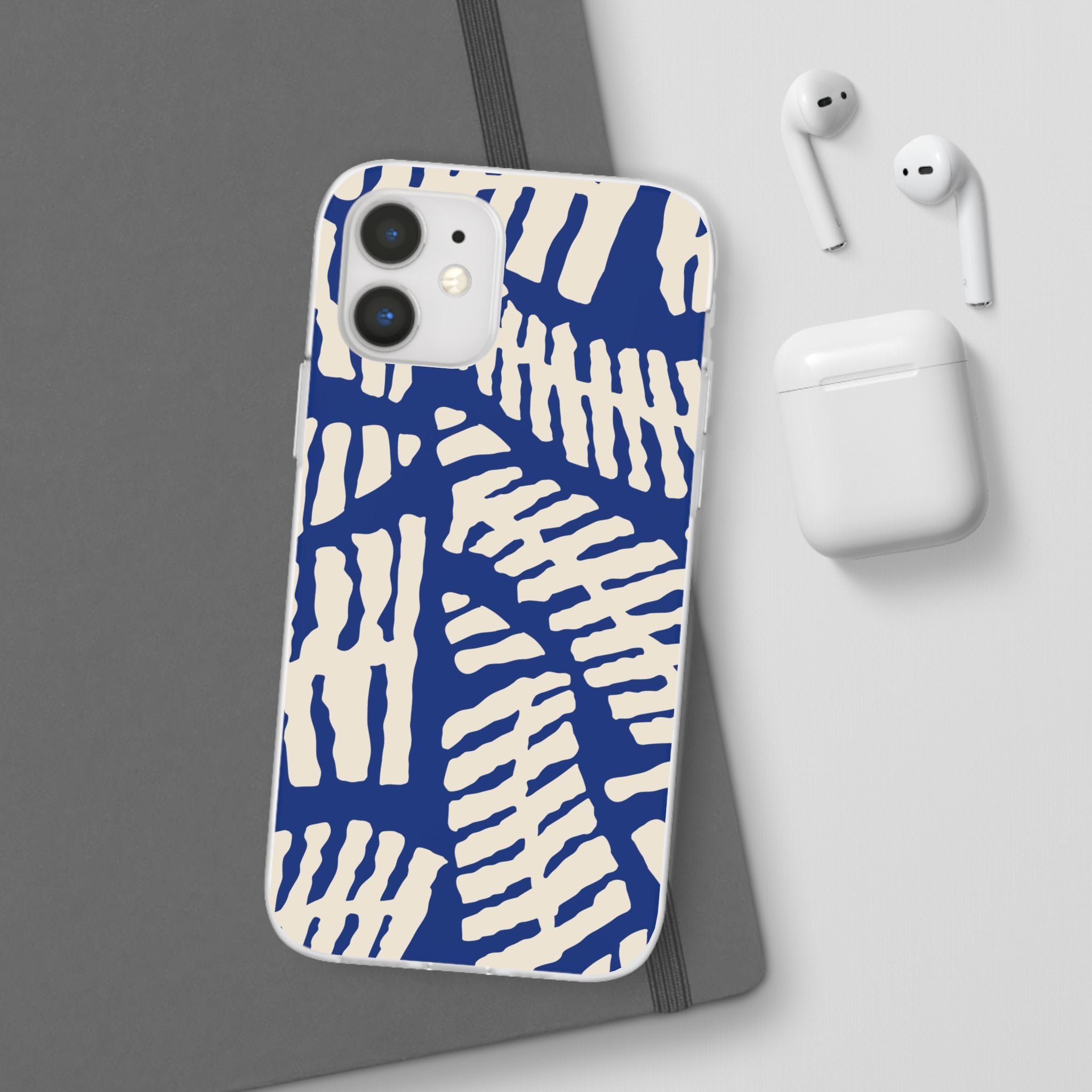 Stylish Flexi Cases for Smartphones, Artistic Phone Cover, Modern Design, Unique Gift for Her, Trendy Accessories