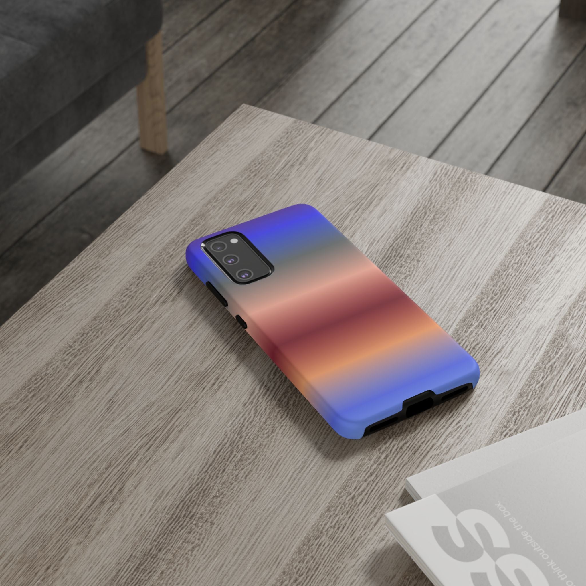 Gradient Phone Case, Tough Cases for iPhone, Stylish Phone Cover, Modern Gradient Design, Durable Protective Case, Gift for Tech Lovers