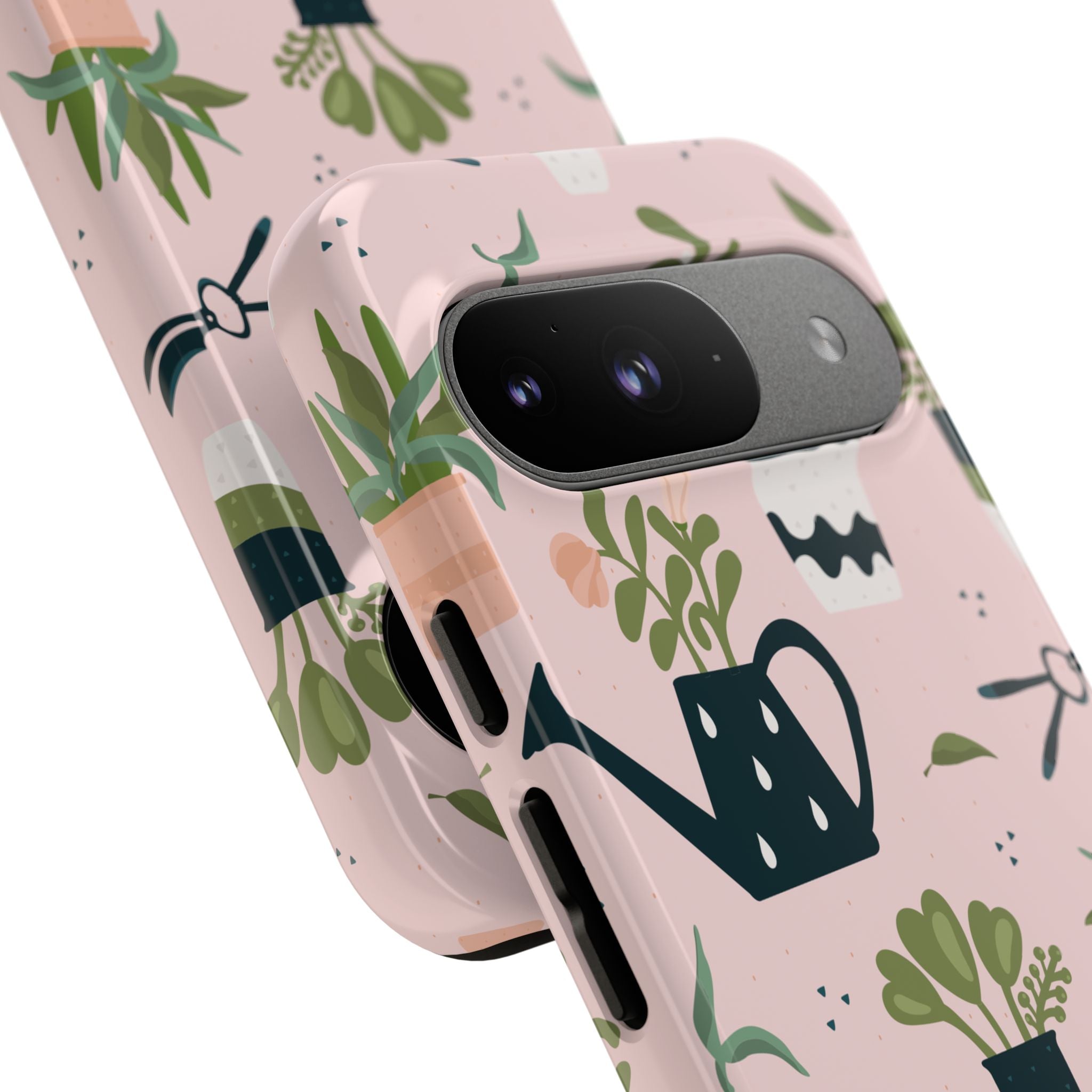 Floral Phone Case, Cute Plant Lover Case, Gift for Gardeners, Phone Cover, Green Thumb Accessories, Mother's Day Gift