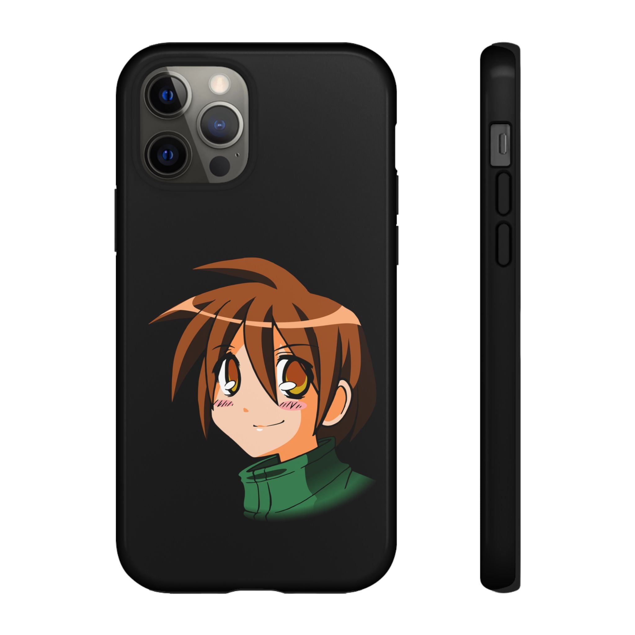 Anime Character Phone Case, Cute Phone Cover, Tough Cases for Teens, Customizable Gift, Geeky Accessories