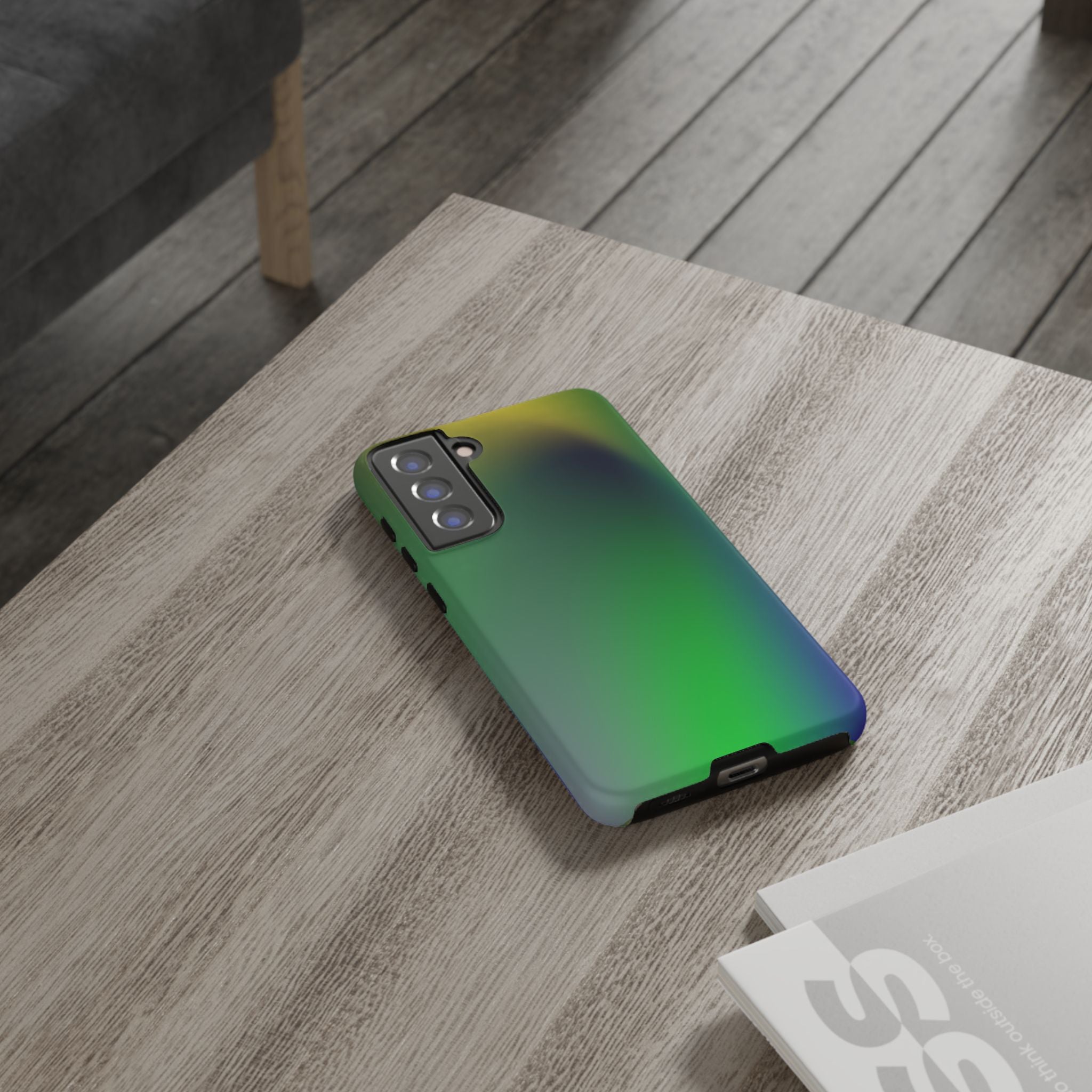 Gradient Phone Case - Tough Cases, Stylish Phone Cover, Gift for Tech Lovers, Unique Accessories, Modern Design