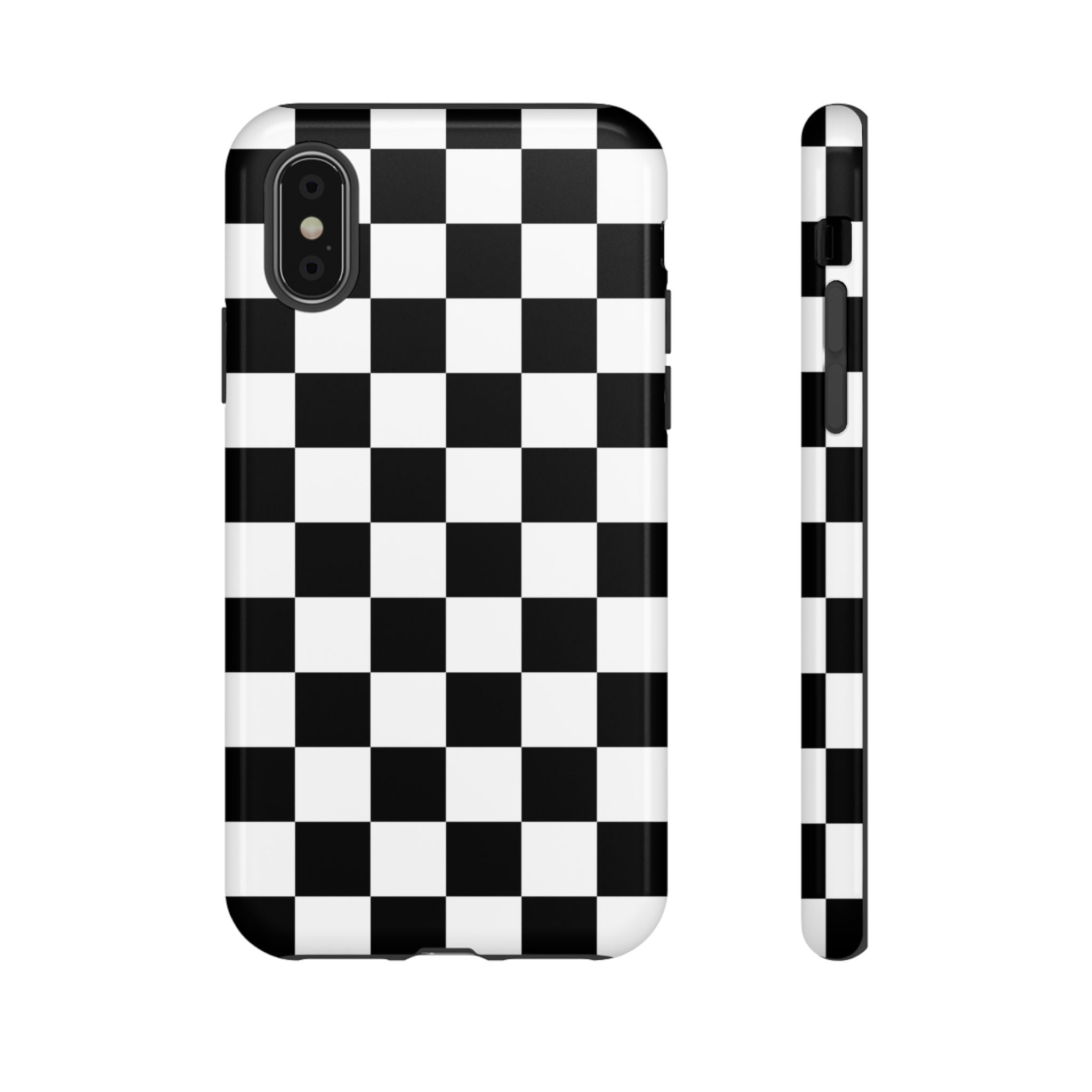Stylish Checkered Phone Case | Trendy Protective Cover for iPhone, Gift for Teens, Fashion Accessory, Unique Design for All Occasions
