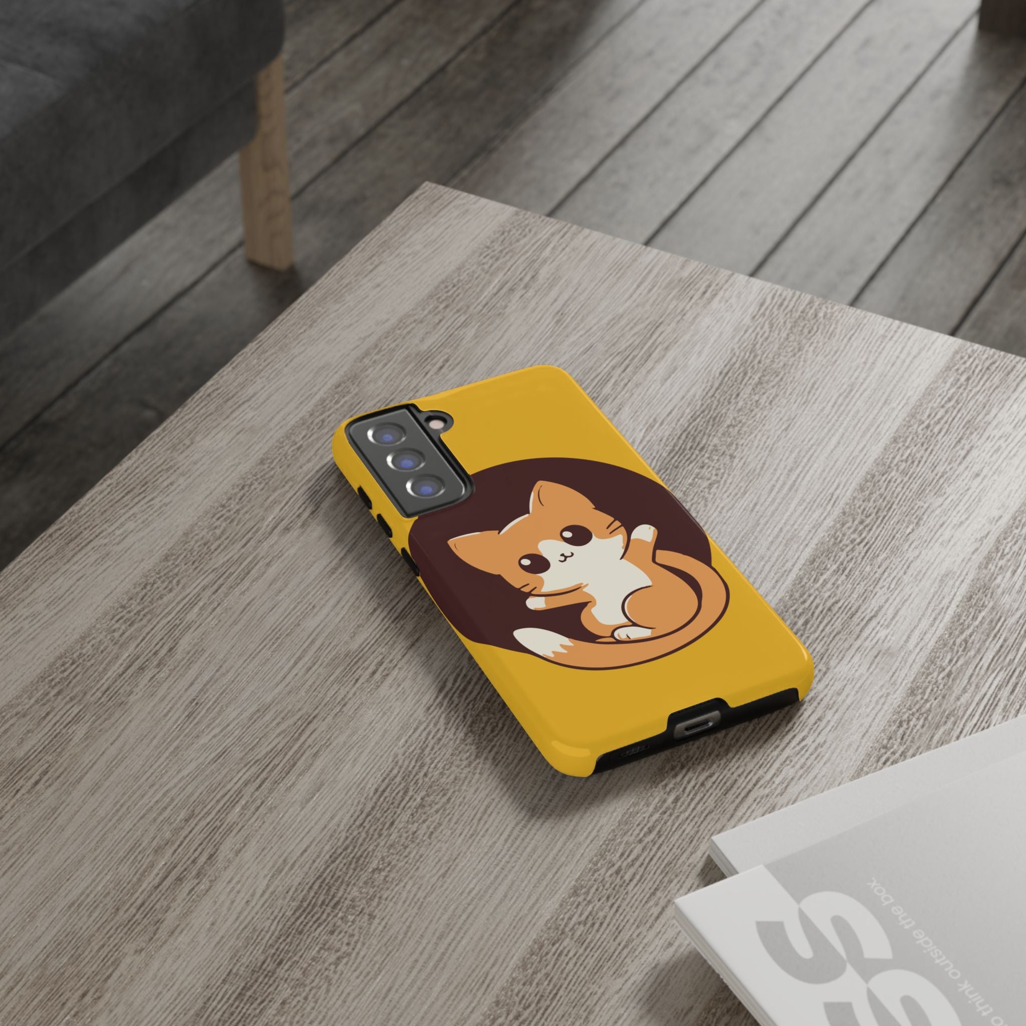 Cute Cat Phone Case | Tough Cases for Cat Lovers, Animal Design, Fun Gift, Unique Case, Durable Protection