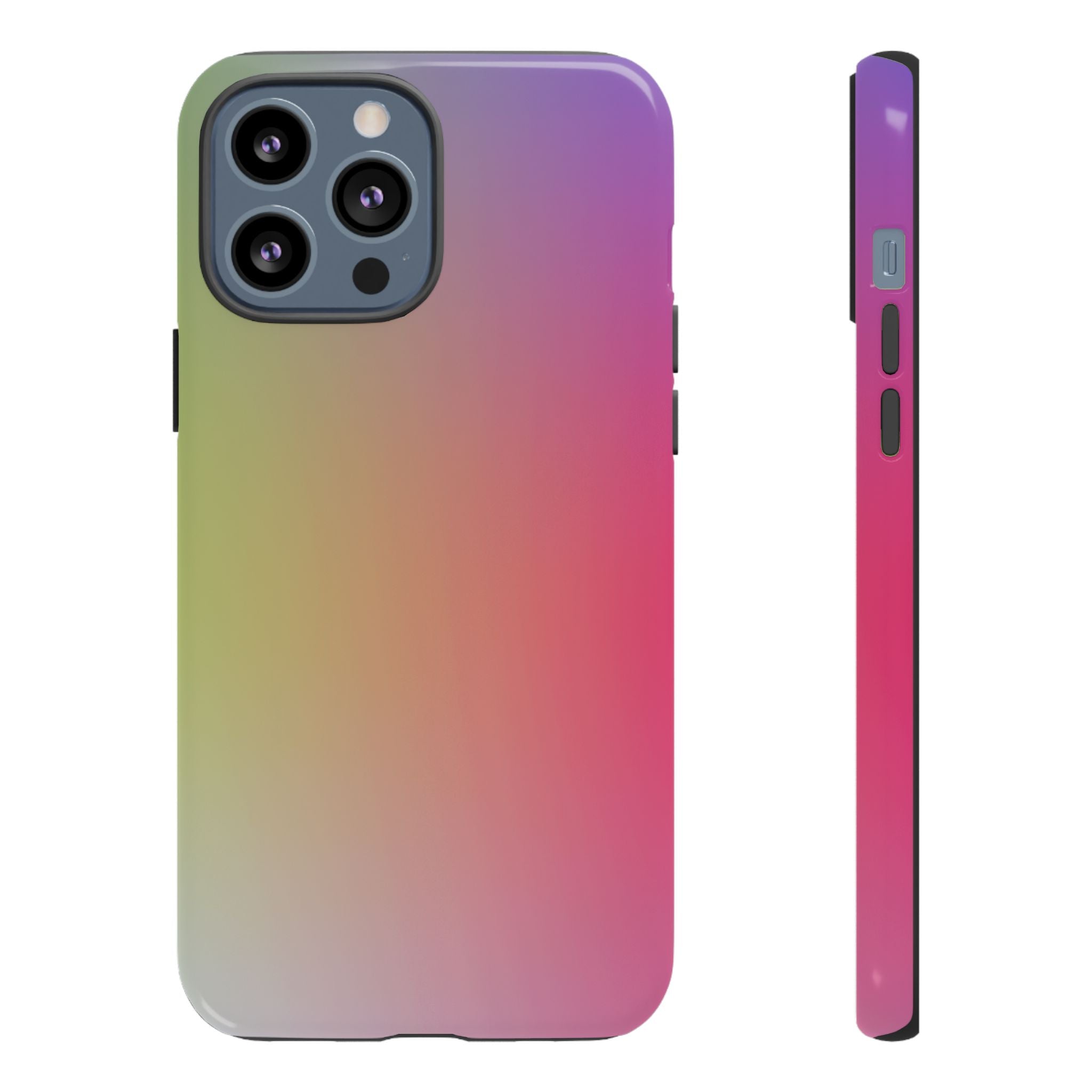 Gradient Phone Case, Tough Cases, Colorful Tech Accessory, Modern Phone Protection, Trendy Gift for Friends, Birthday, Holidays