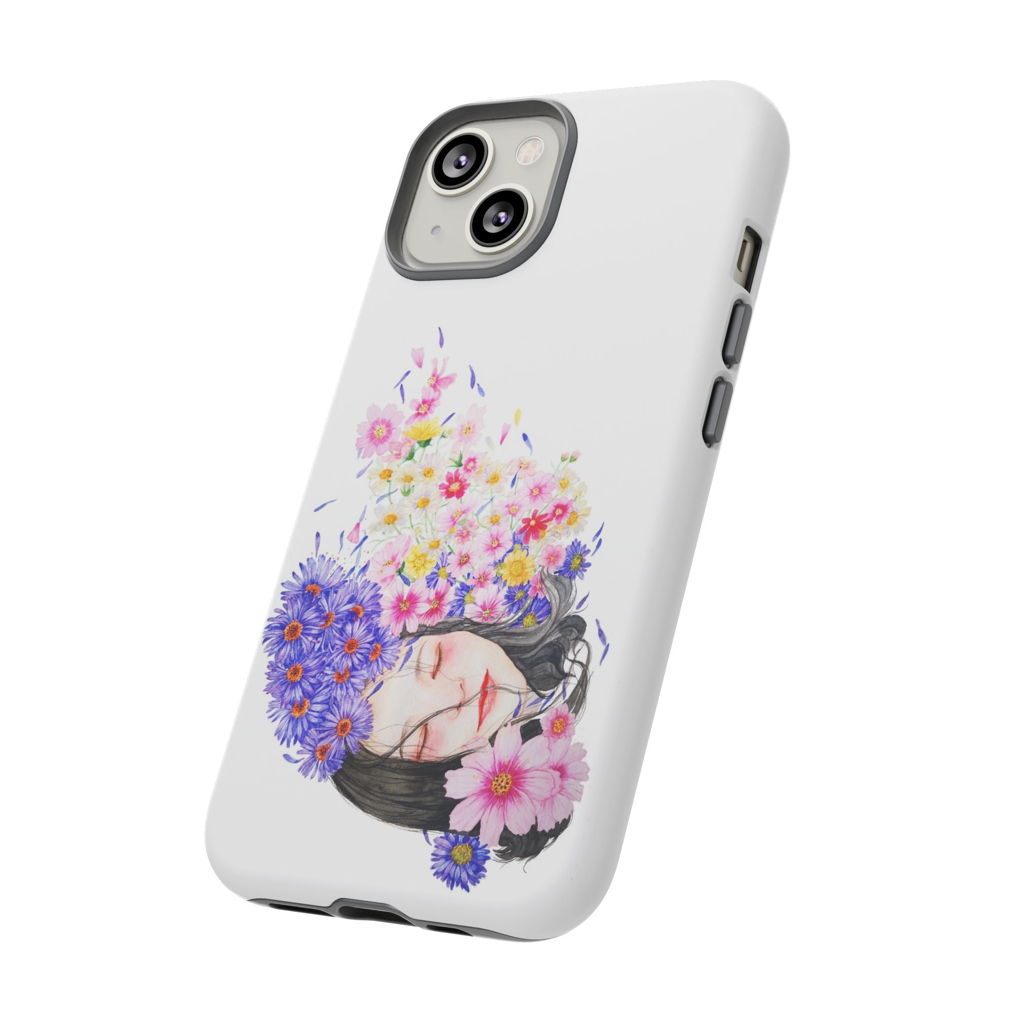 Floral Phone Case | Tough Cases | Cute Floral Design, Gift for Her, Spring Accessory, Mother's Day Gift, Stylish Protection