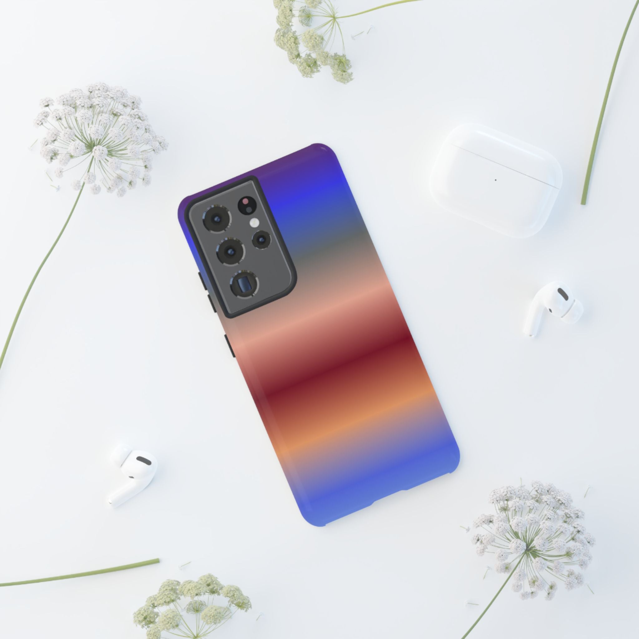 Gradient Phone Case, Tough Cases for iPhone, Stylish Phone Cover, Modern Gradient Design, Durable Protective Case, Gift for Tech Lovers