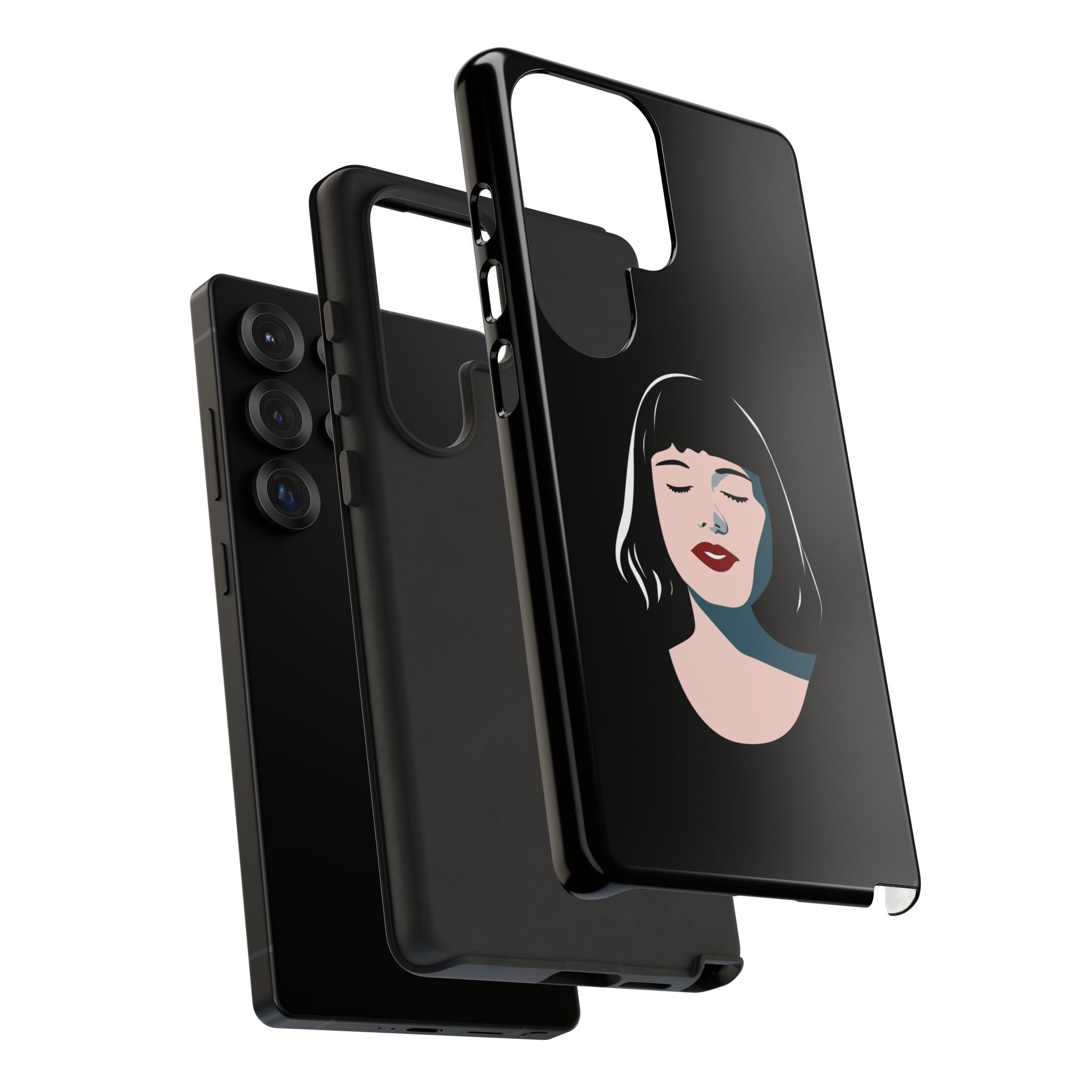 Aesthetic Phone Case, Art Deco iPhone Cover, Minimalist Cell Phone Protector, Gift for Her, Stylish Mobile Accessories