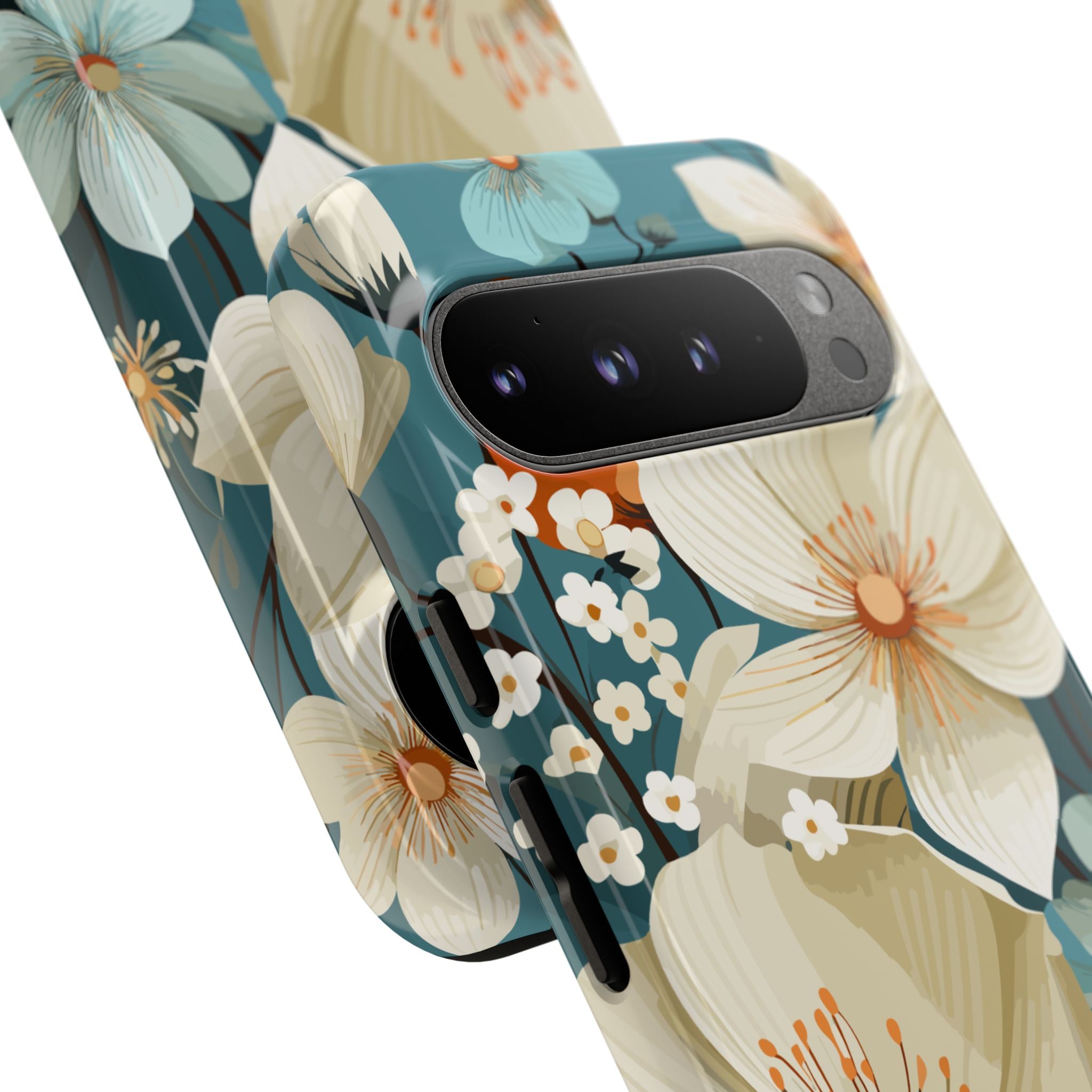 Floral Phone Case, Stylish Tough Cases with Botanical Design, Flower Print Phone Cover, Gifts for Nature Lovers, Eco-Friendly Mobile Cover
