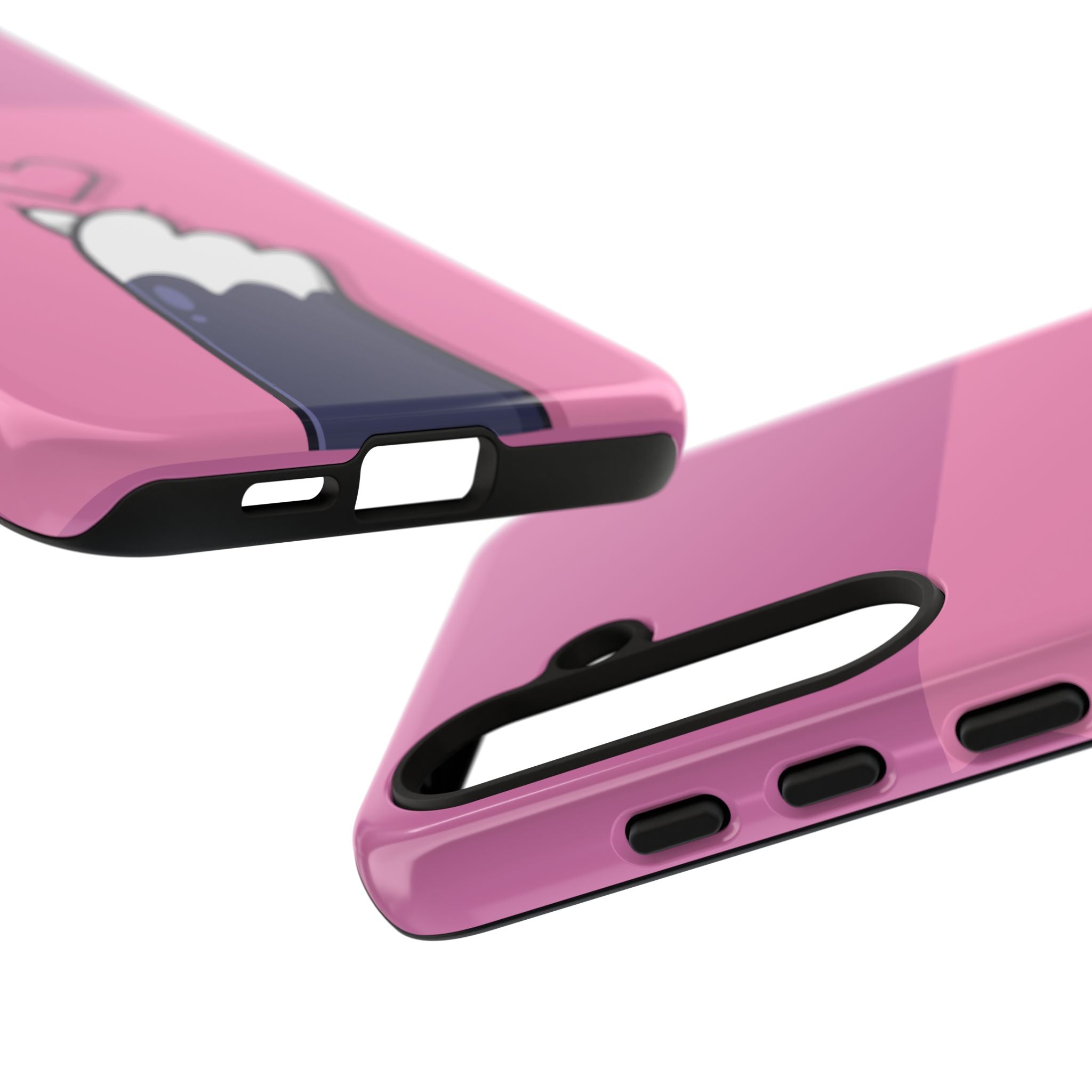 Cute Cat Paw Phone Case, Playful Pet Lover Gift, Animal Print Phone Cover, Heart Design Case, Fun Feminine Case, Kawaii Style