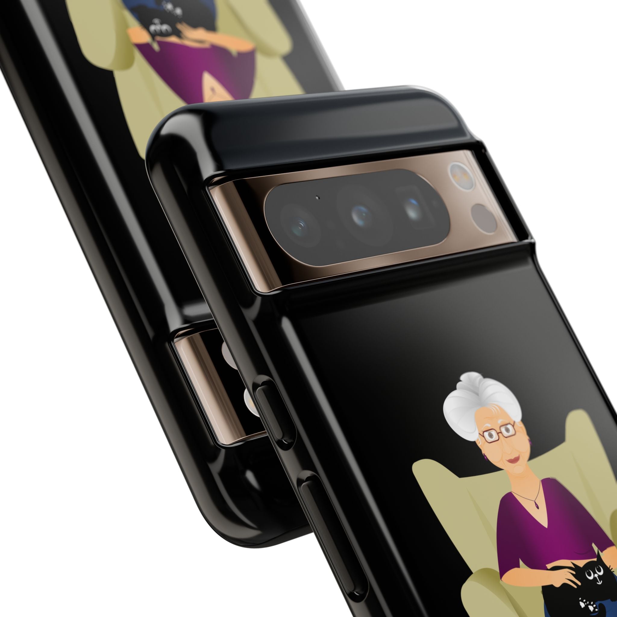 Grandma Phone Case, Tough Phone Cover for Grandparents, Durable Case for Seniors, Unique Gift for Grandmother, Personalized Tech Accessory
