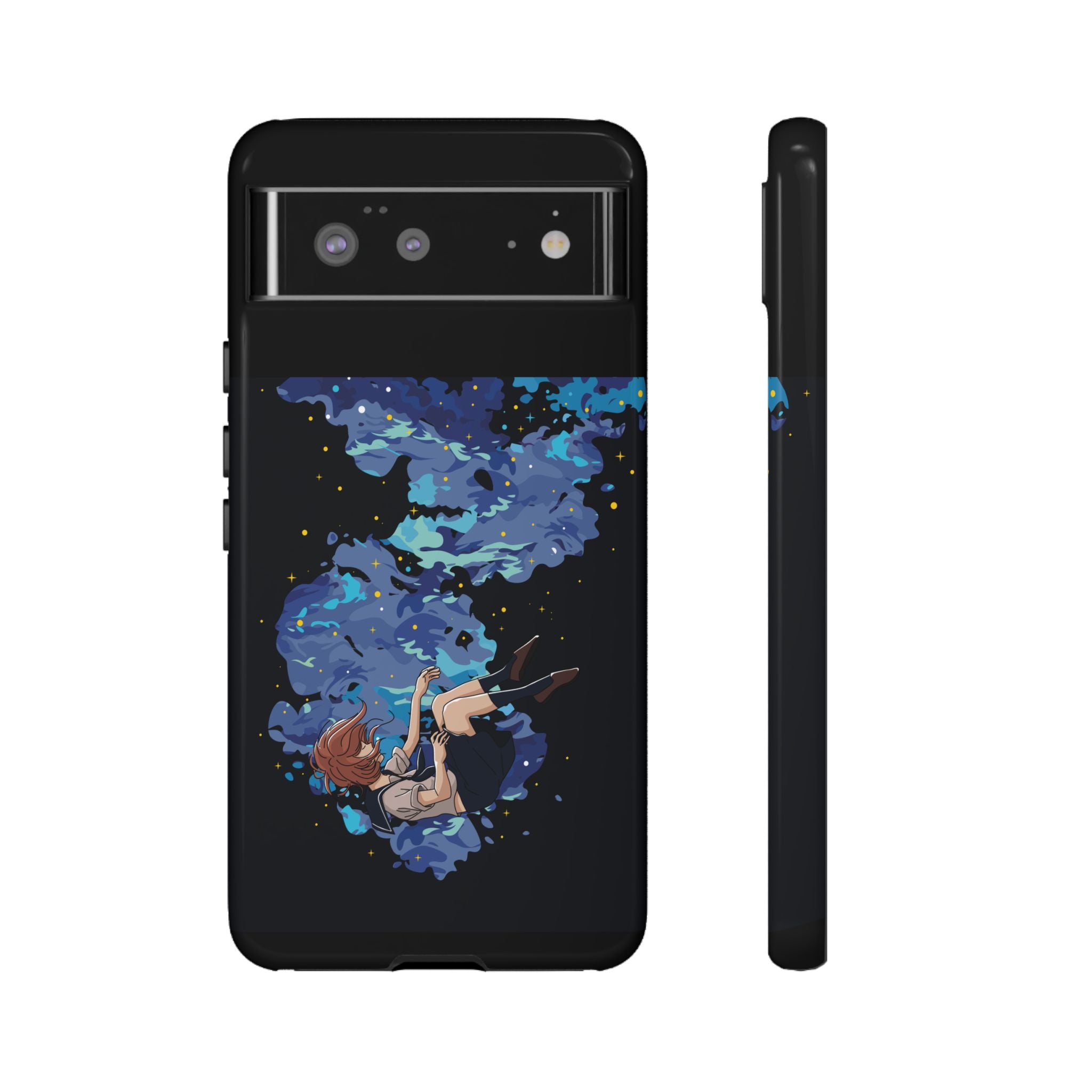Tough Cases Phone Case - Artistic Galaxy Design, Cute Sleeve for Teens, Gift for Students, Unique Mobile Accessory, Trendy Tech Protection
