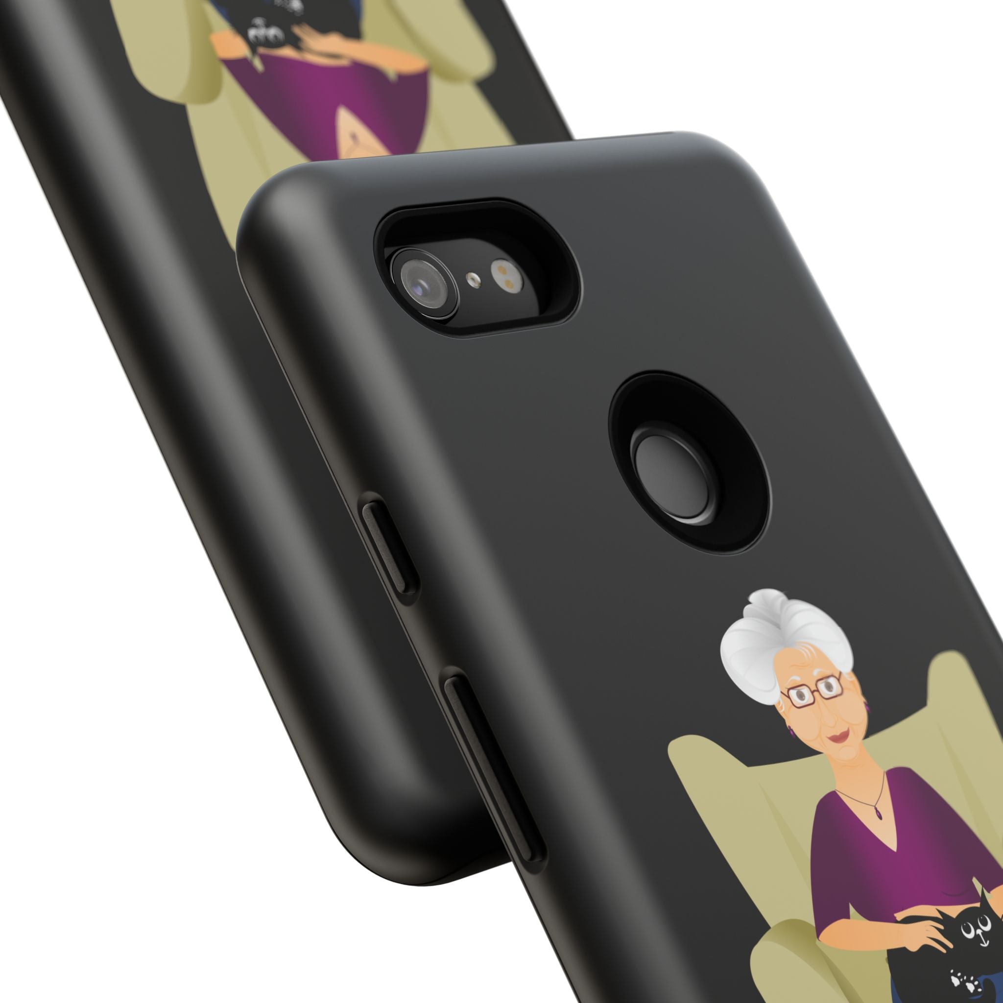 Grandma Phone Case, Tough Phone Cover for Grandparents, Durable Case for Seniors, Unique Gift for Grandmother, Personalized Tech Accessory