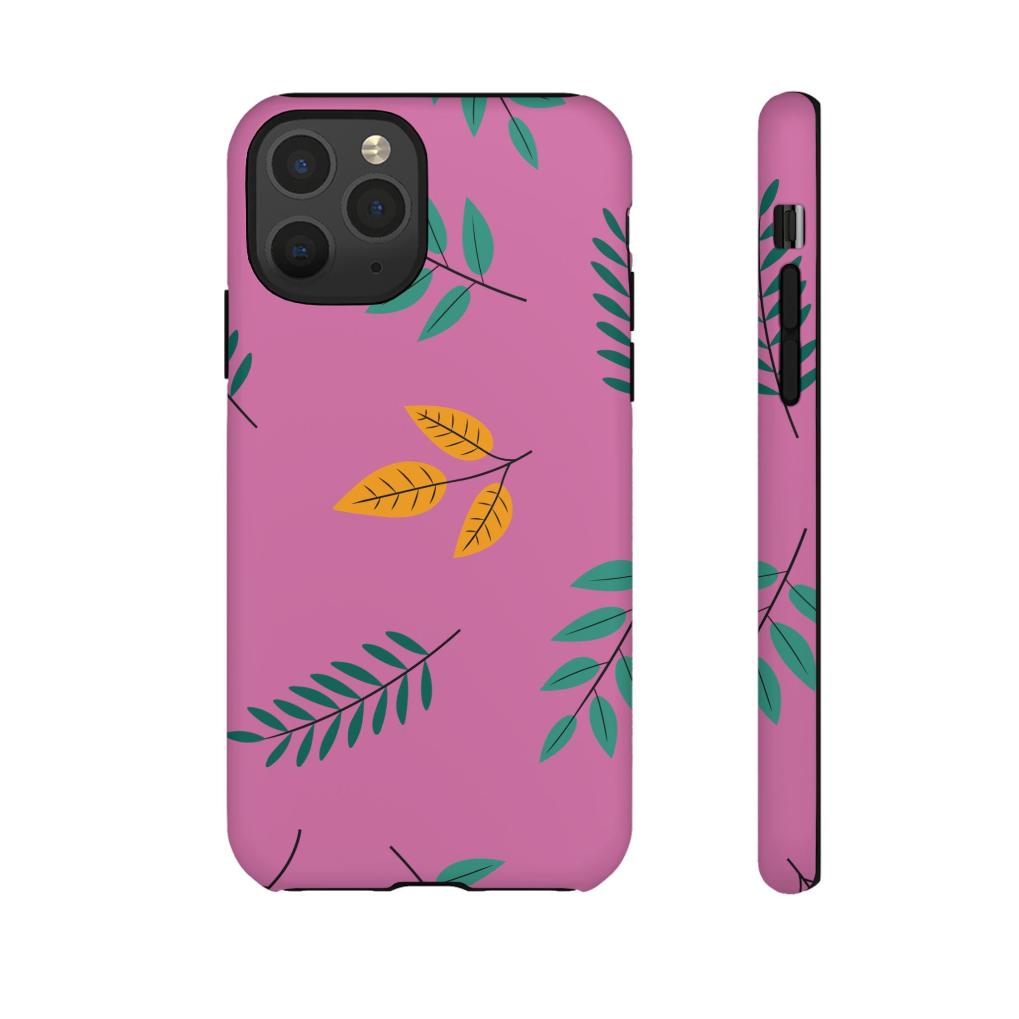 Feminine Floral Phone Case, Tough Cases for iPhone, Nature-Themed Tech Accessory, Cute Gift for Her, Botanical Design, Spring Decor