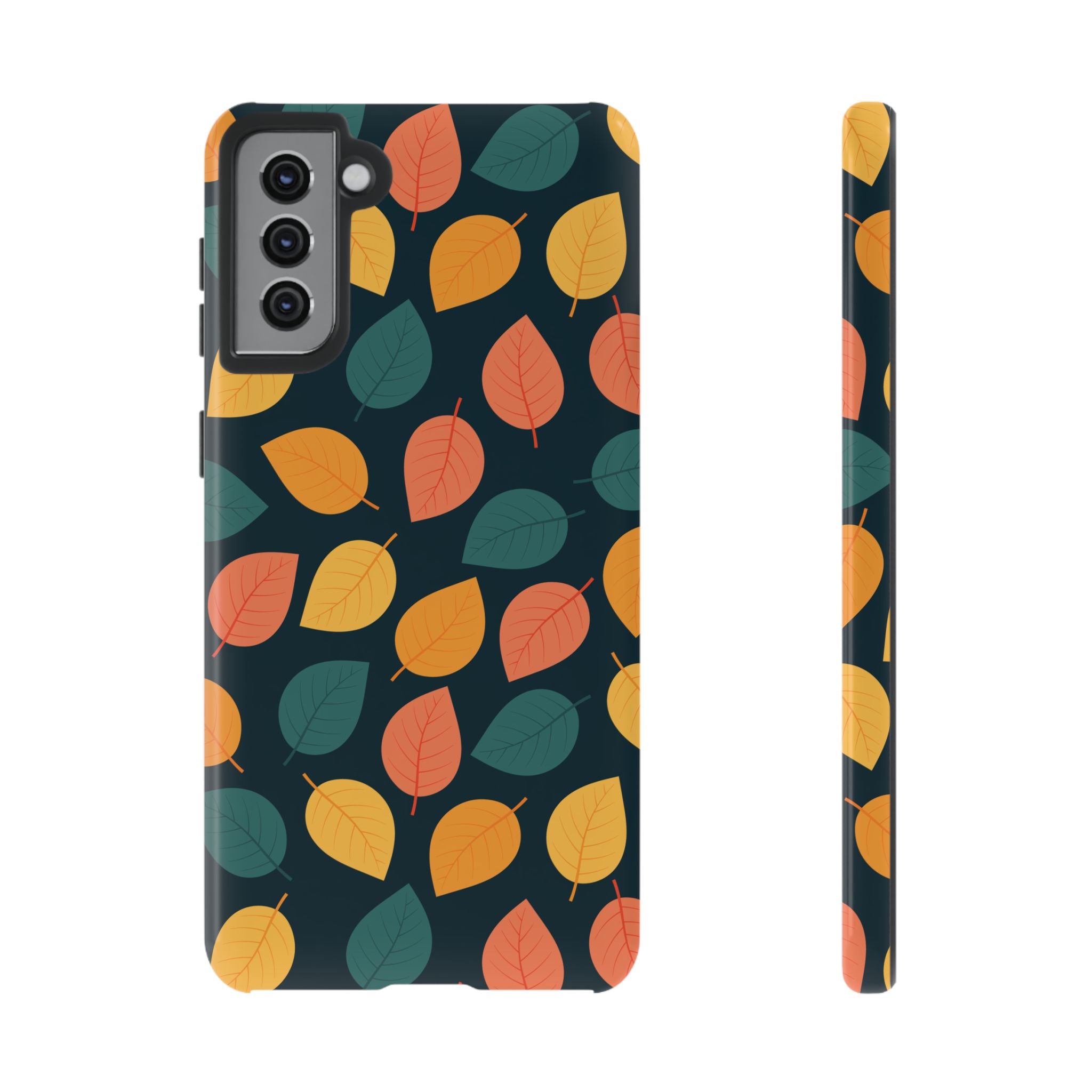Autumn Leaves Phone Case - Protective Cell Phone Cover, Fall Aesthetic, Nature Lover Gift, Seasonal Accessories, Eco-Friendly Case