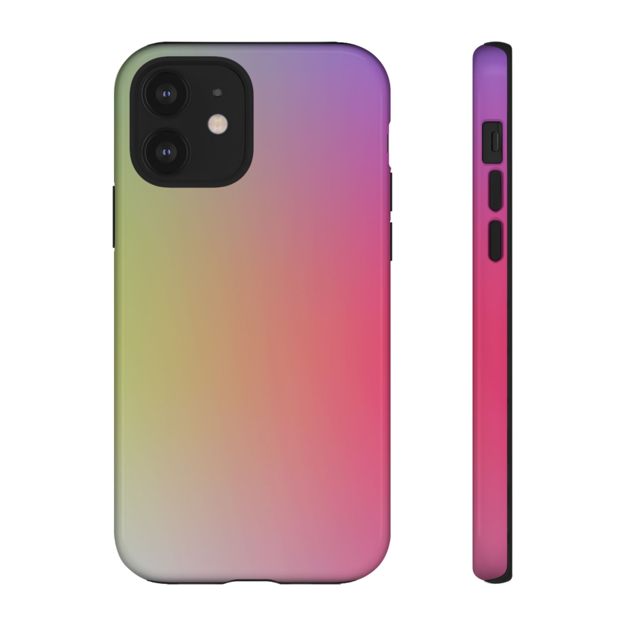Gradient Phone Case, Tough Cases, Colorful Tech Accessory, Modern Phone Protection, Trendy Gift for Friends, Birthday, Holidays