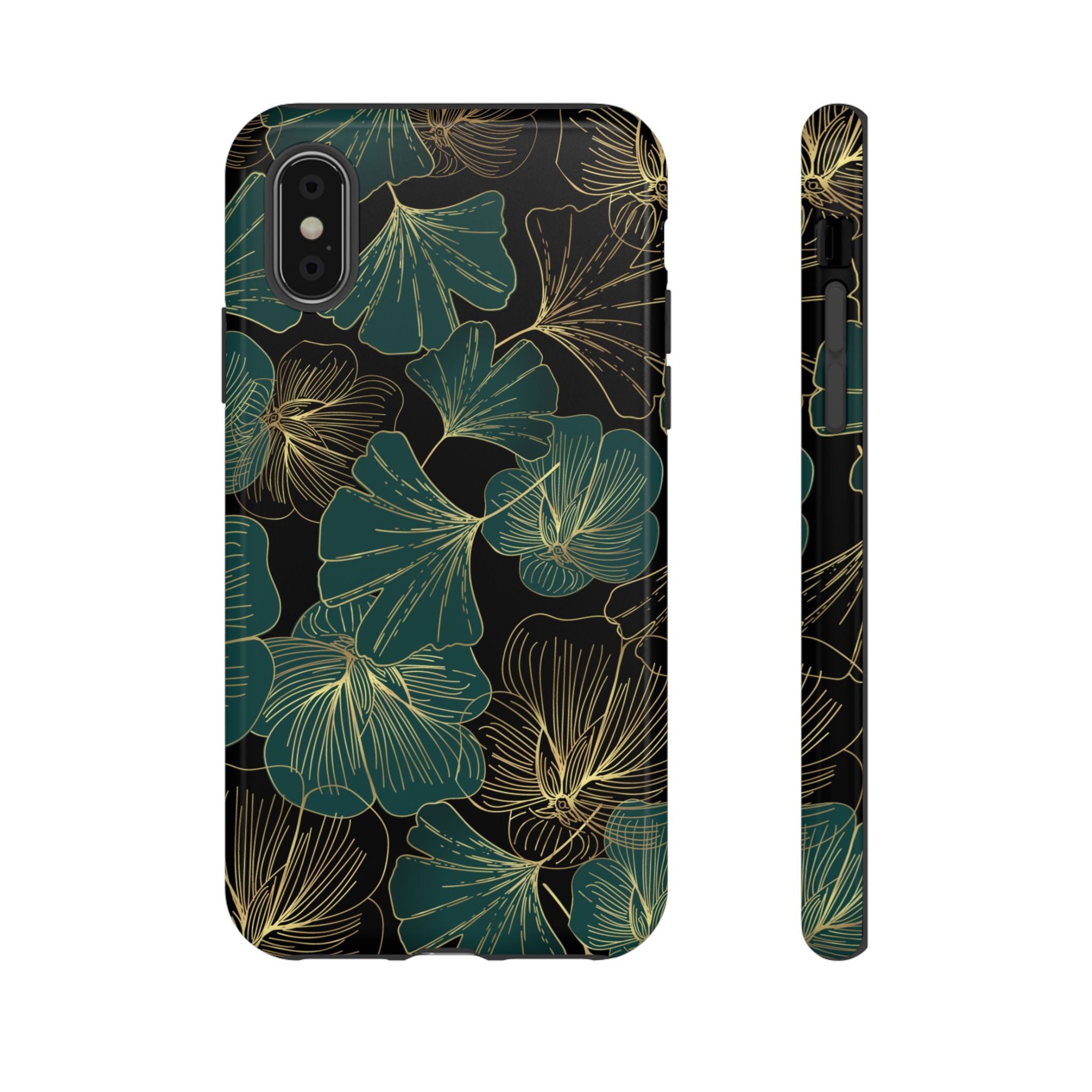Floral Phone Case - Tough Cases, Protective Cover, Stylish Accessory, Gift for Her, Nature-Inspired Design