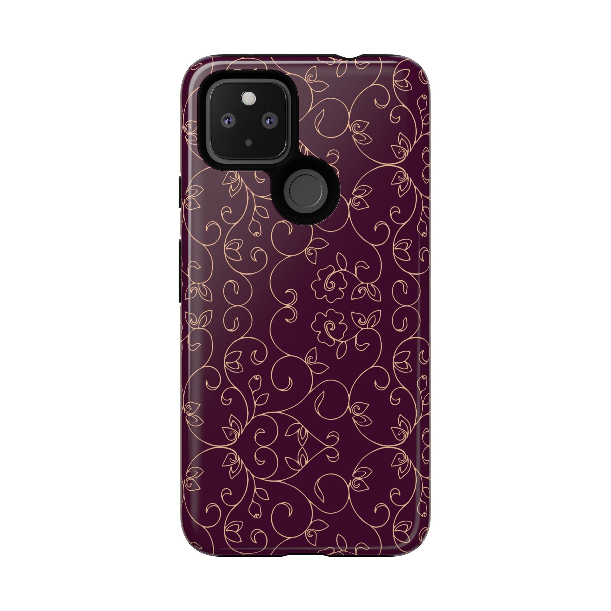 Elegant Floral Phone Case | Durable Mobile Cover, Gift for Her, Floral Design, Stylish Accessory, Phone Protection