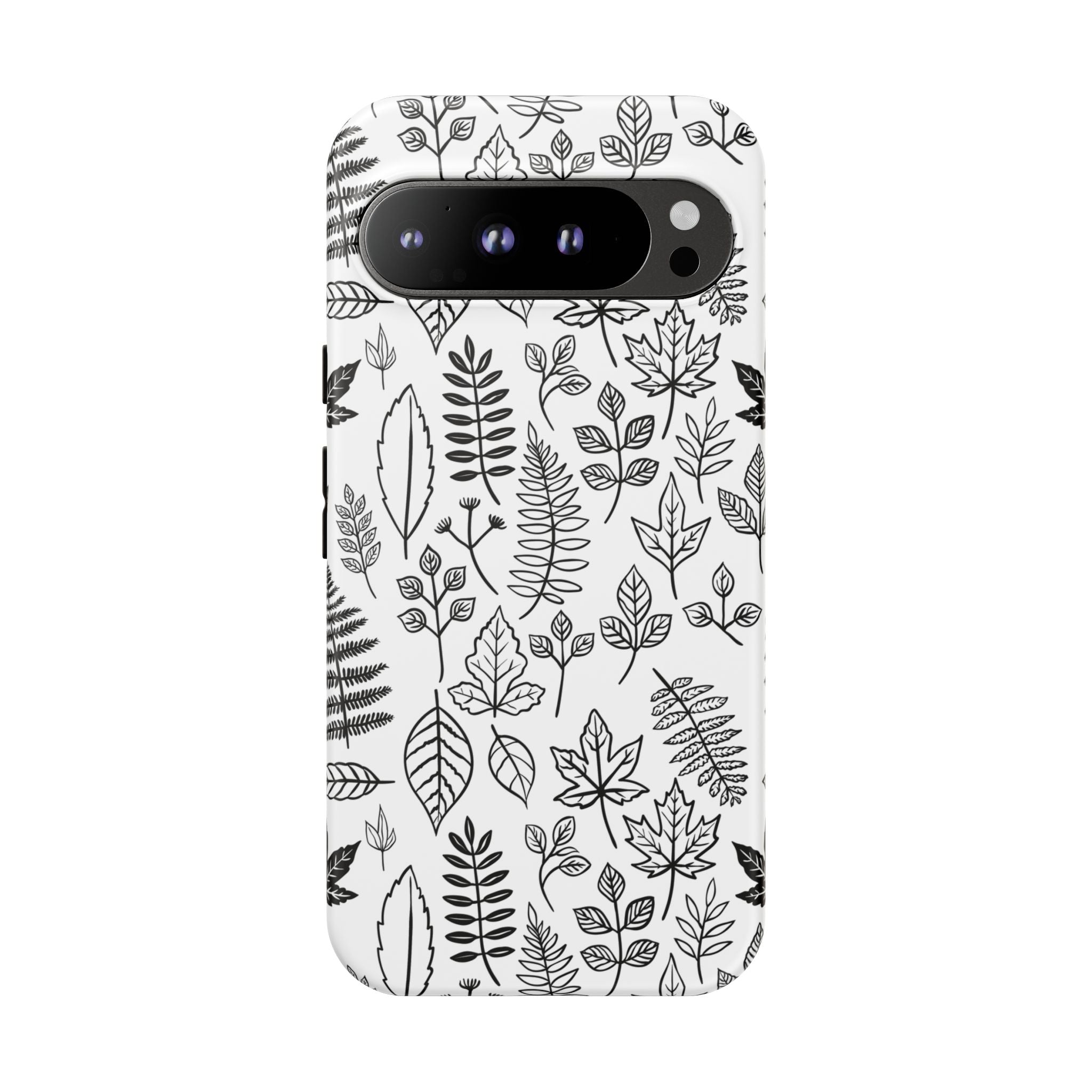 Stylish Phone Case for Nature Lovers, Botanical Design, Gift for Her, Fall Accessories, Customizable Tech Gear