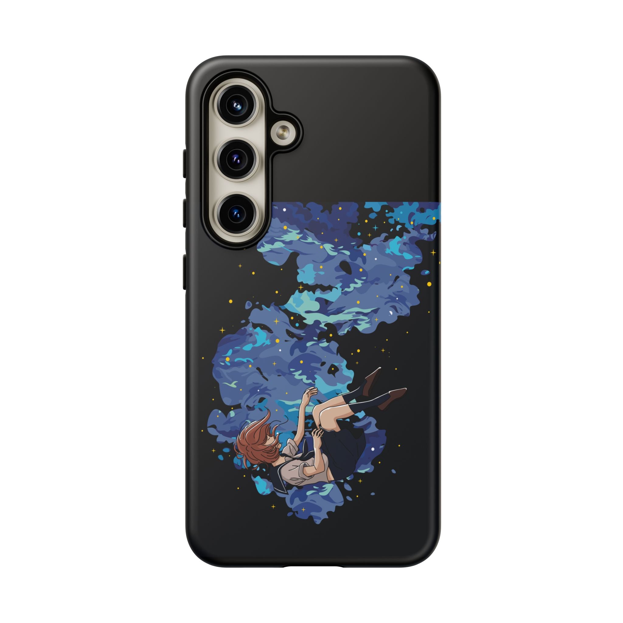 Tough Cases Phone Case - Artistic Galaxy Design, Cute Sleeve for Teens, Gift for Students, Unique Mobile Accessory, Trendy Tech Protection