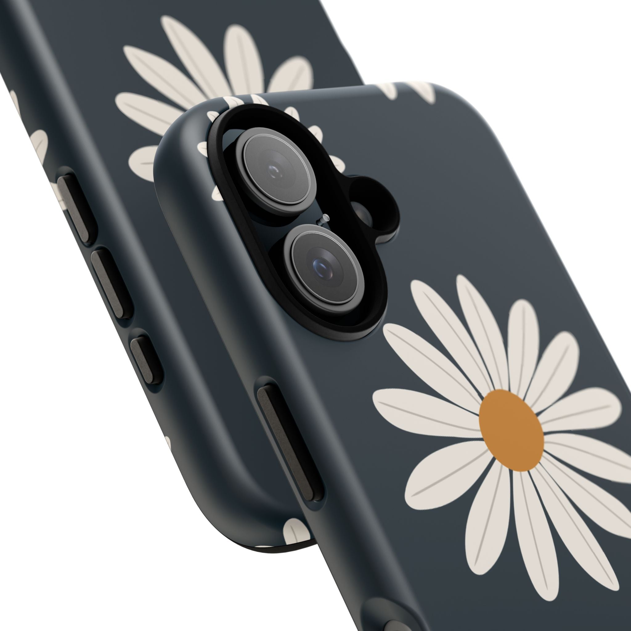 Daisy Phone Case, Floral Phone Cover, Tough Phone Case, Gift for Flower Lovers, Smartphone Accessory, Spring Design