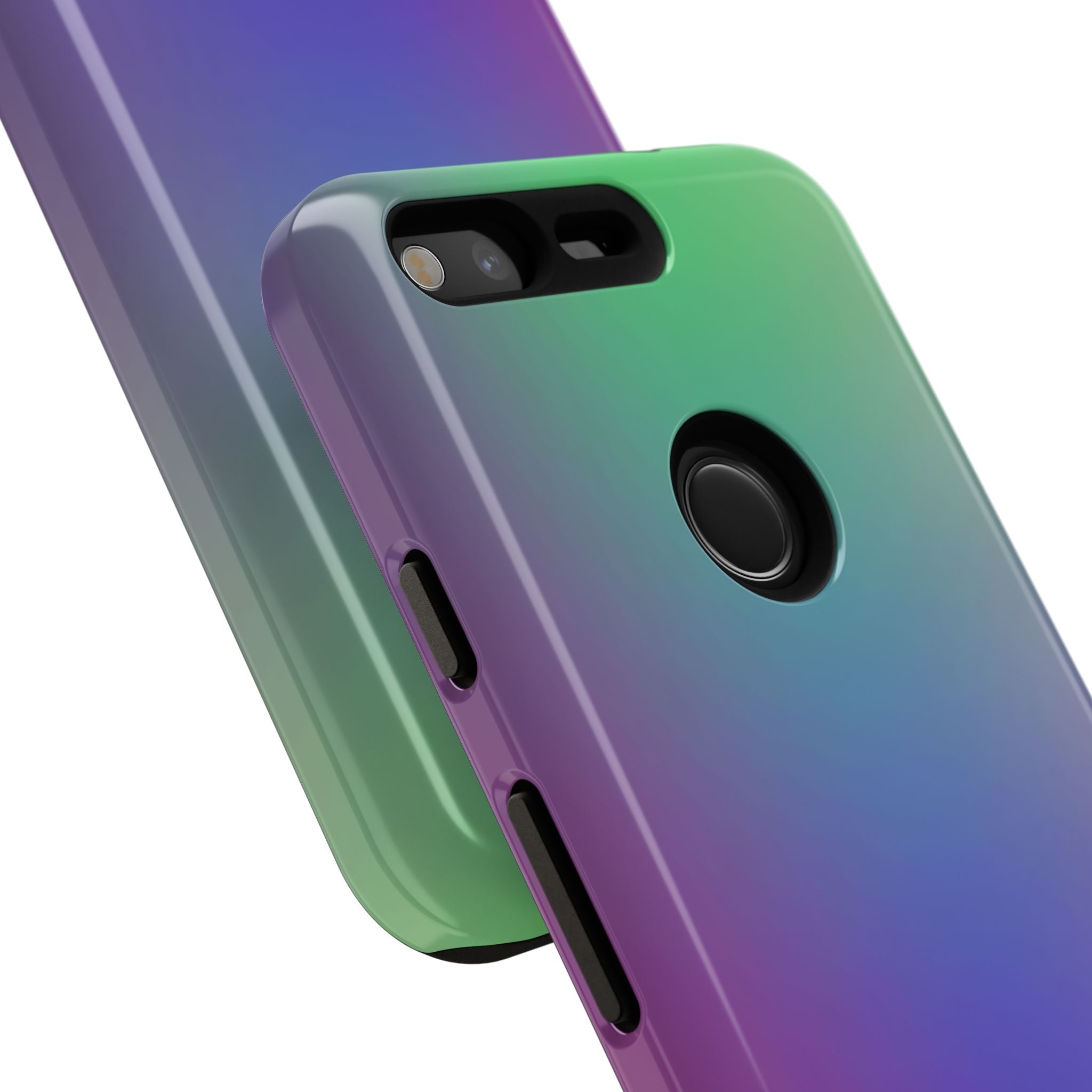 Gradient Phone Case, Durable Phone Protector, Trendy Cell Phone Accessory, Gift for Tech Lovers, Stylish Mobile Case