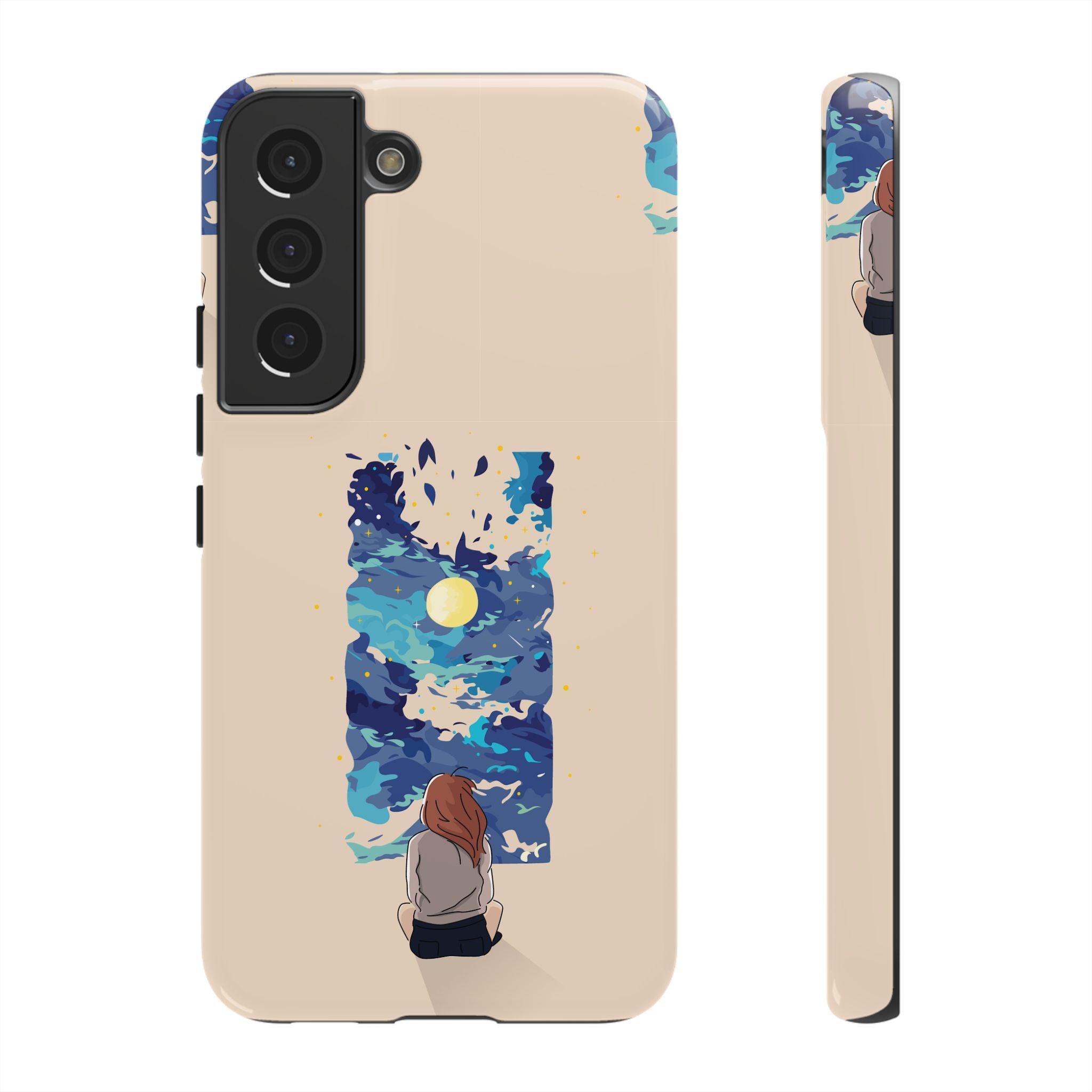 Artistic Phone Case – Expressive Protective Cover, Unique Gift for Her, Birthday Present, Eco-Friendly Mobile Accessory, Smartphone Case