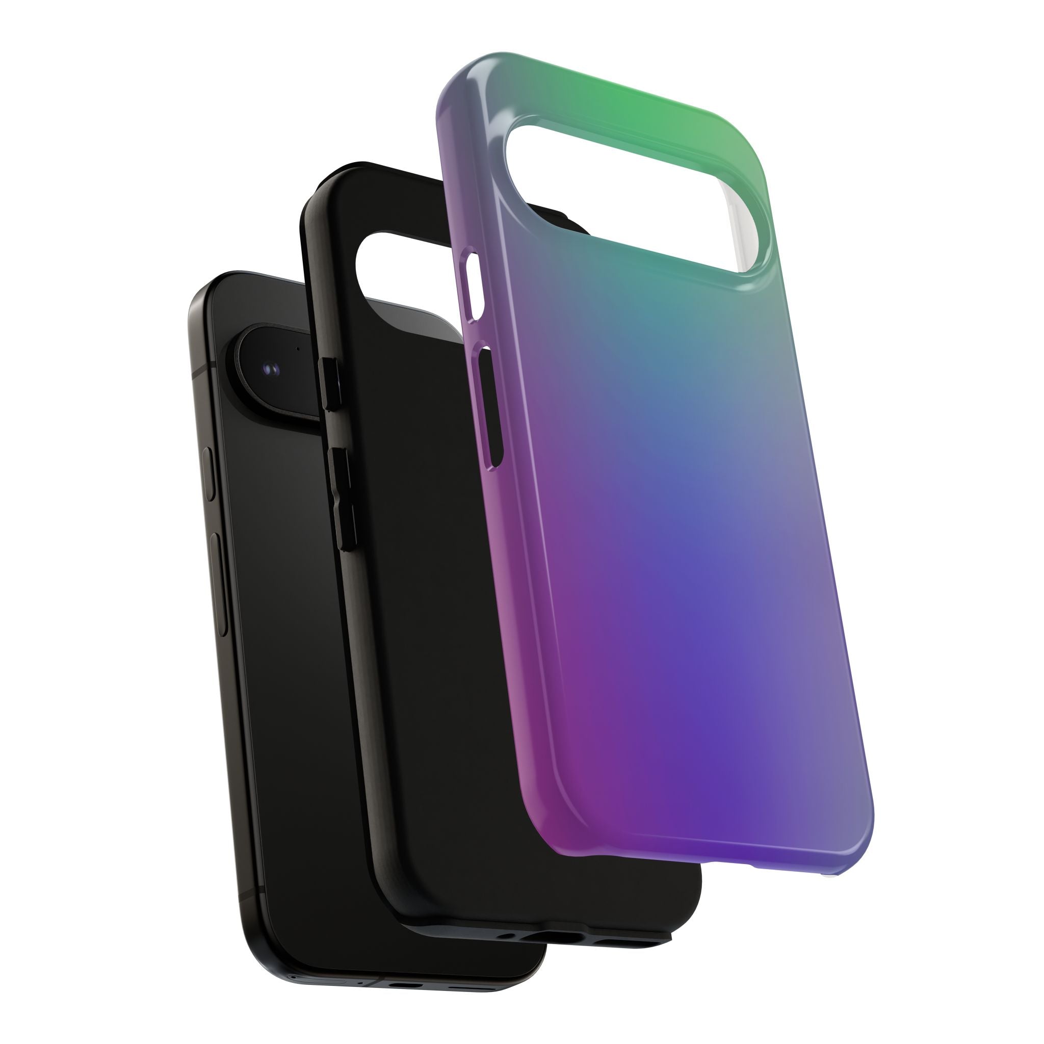 Gradient Phone Case, Durable Phone Protector, Trendy Cell Phone Accessory, Gift for Tech Lovers, Stylish Mobile Case