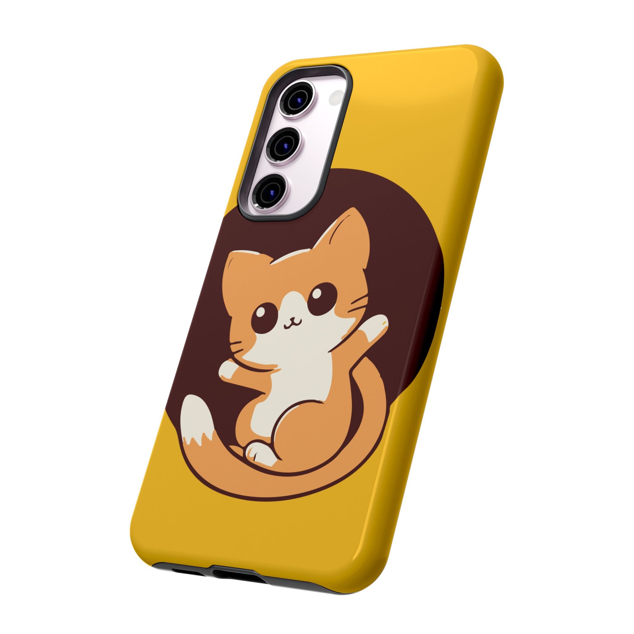 Cute Cat Phone Case | Tough Cases for Cat Lovers, Animal Design, Fun Gift, Unique Case, Durable Protection